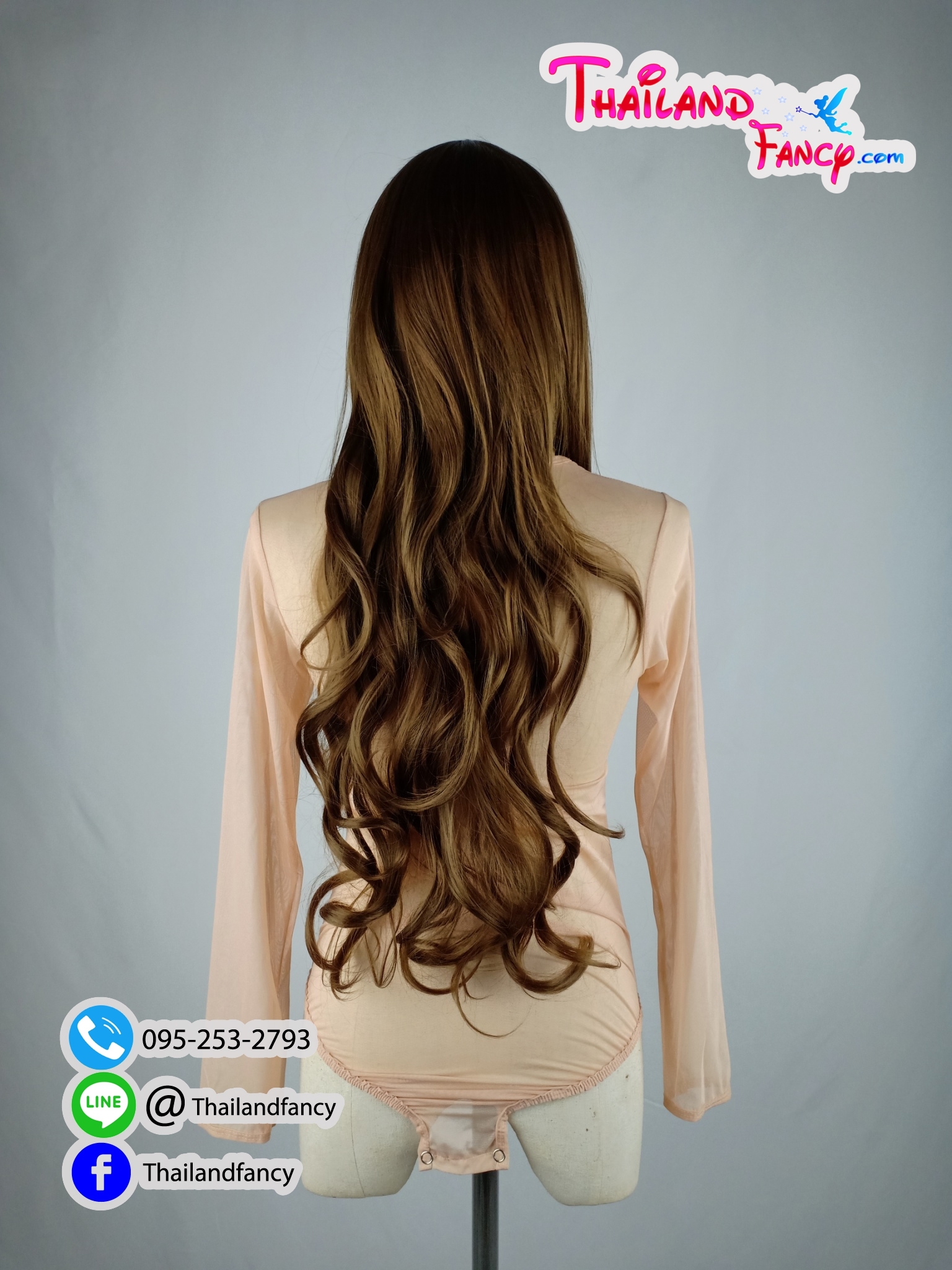 ชุดแต่งแฟนซี ชุดบอดี้สูทซีทรู Body Suit Stocking ชุดกันโป๊ ชุดเสื้อซับใน ชุดบอดี้สูทเนื้อตาข่ายจิ๋วยืด4ด้าน สีเนื้อเข้ม