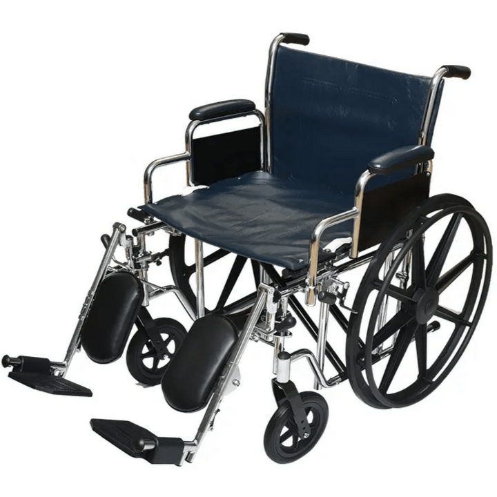 รถเข็นผู้ป่วย JUMAO Wheelchair รุ่น W50 (กว้างพิเศษสำหรับคนตัวใหญ่)