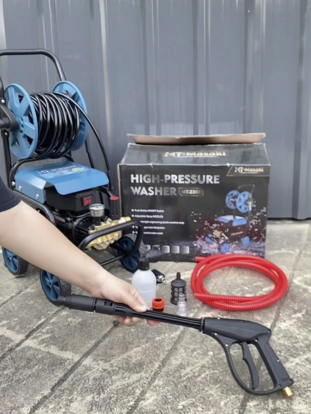 เครื่องฉีดน้ำ รุ่น งานหนัก ยี่ห้อ Masaki รุ่น MT-2300