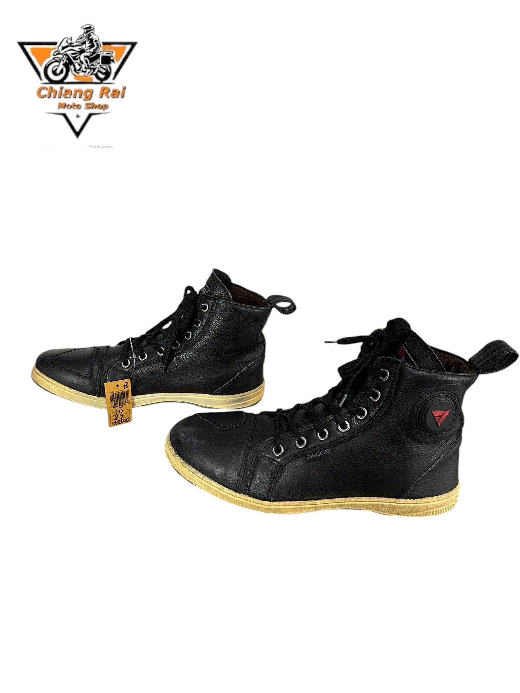 รองเท้าขี่มอเตอร์ไซด์( มือสอง) RCBS-848 Size ขนาดจากป้าย 45:EUR / 10:UK / 29:Cm.(MODEKA)