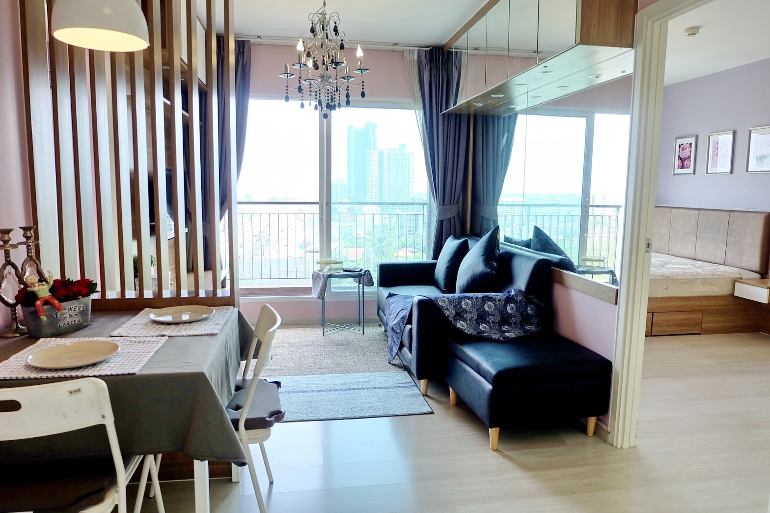 ให้เช่า Aspire Rattanathibet 2 นอน ห้องมุม