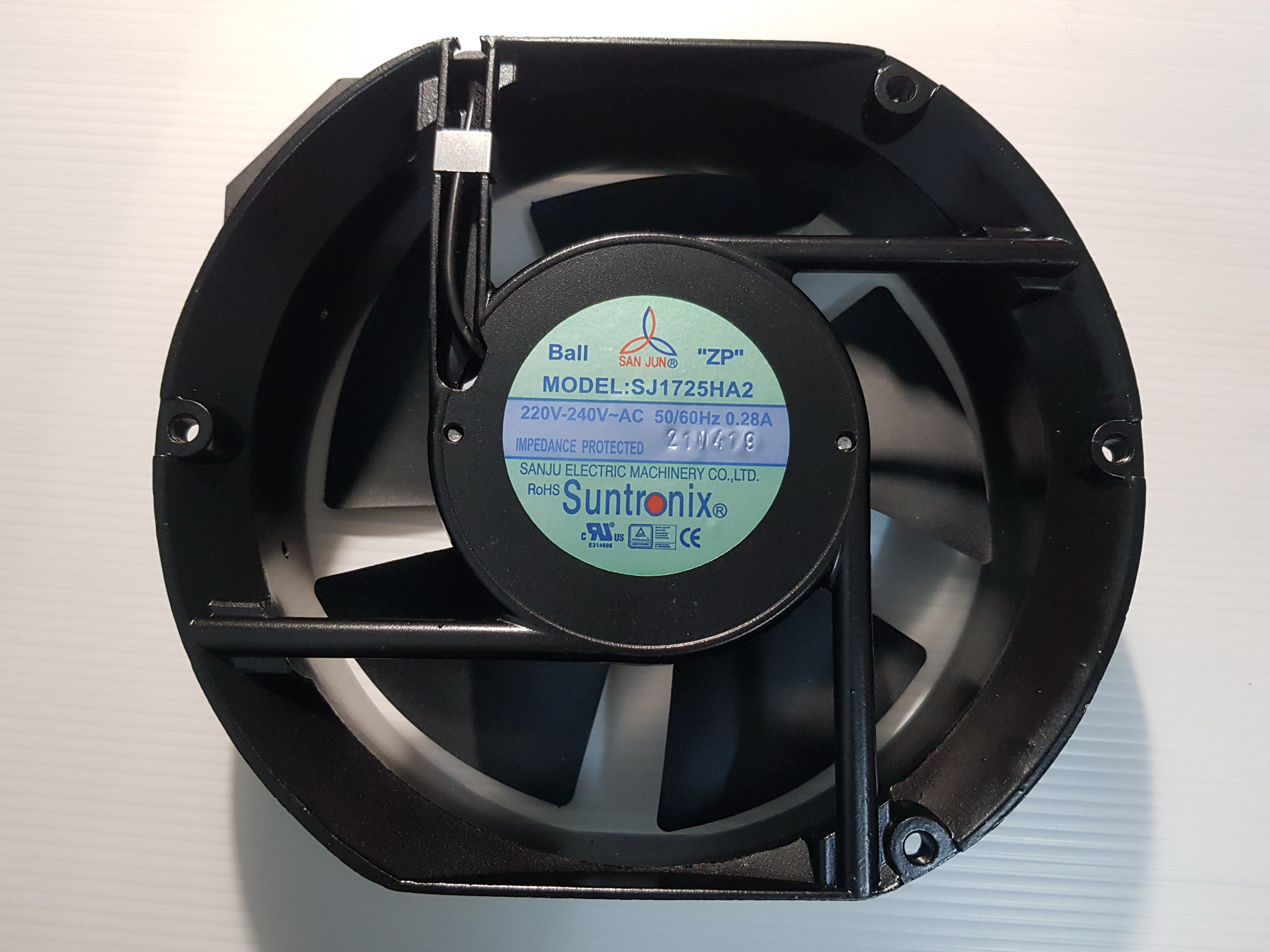 พัดลมระบายความร้อน ขนาด 150mm 160mm 180mm 200mm 225mm W2E200 R2E133 W2S130