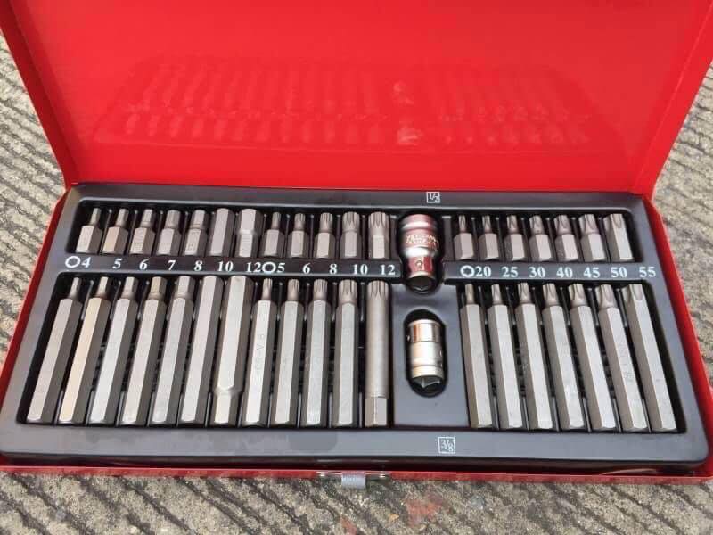 ชุดเซตขันน๊อตหกเหลี่ยม 40 ชิ้น