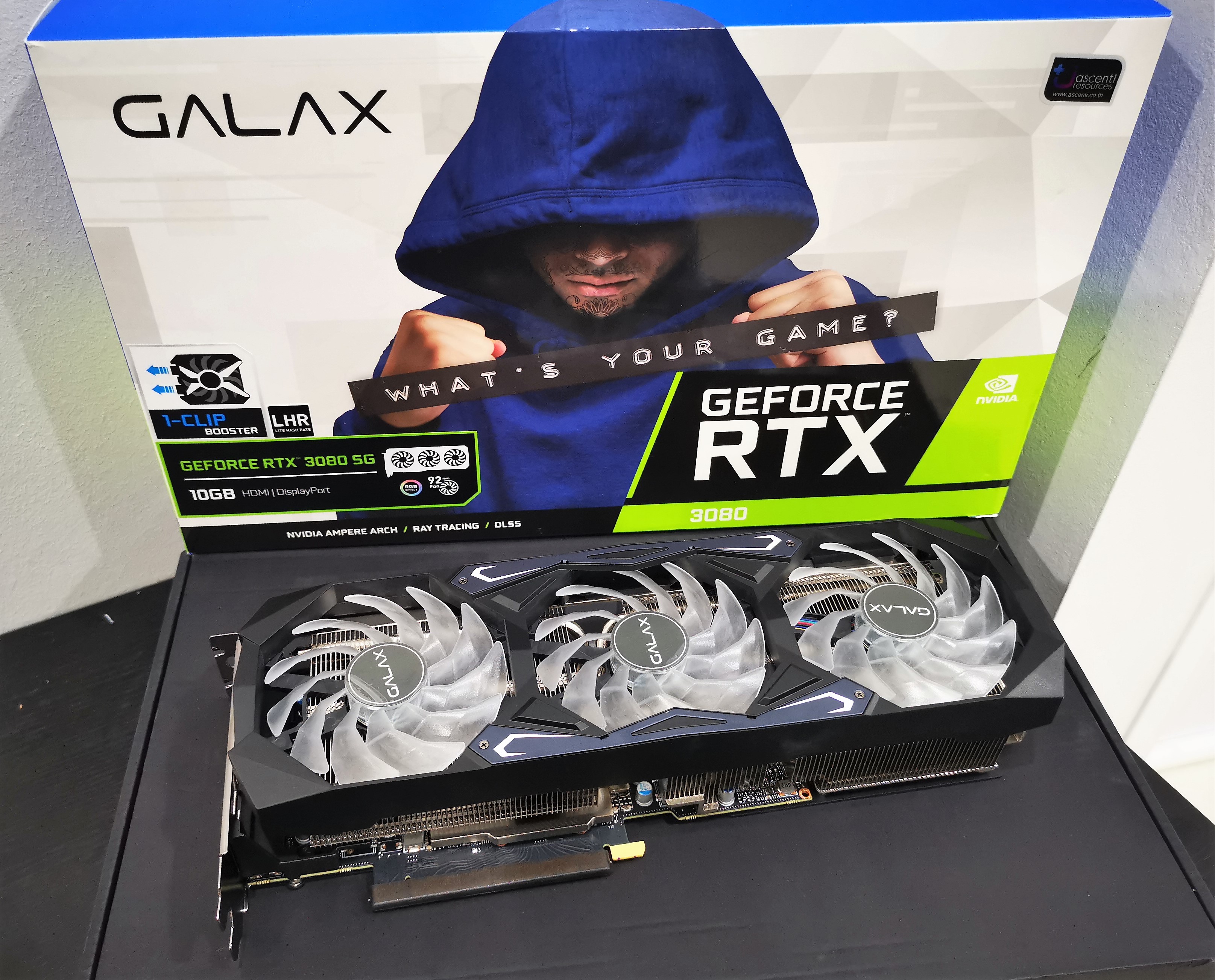 Galax RTX 3080 SG (1-CLICK OC) LHR 10GB GDDR6X