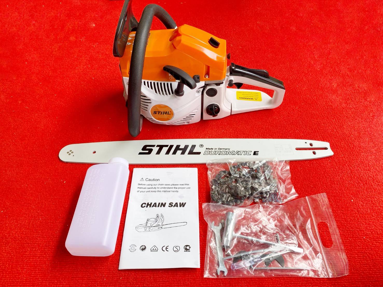 เลื่อยยนต์ sthil พร้อมบาร์ 22นิ้ว สติล