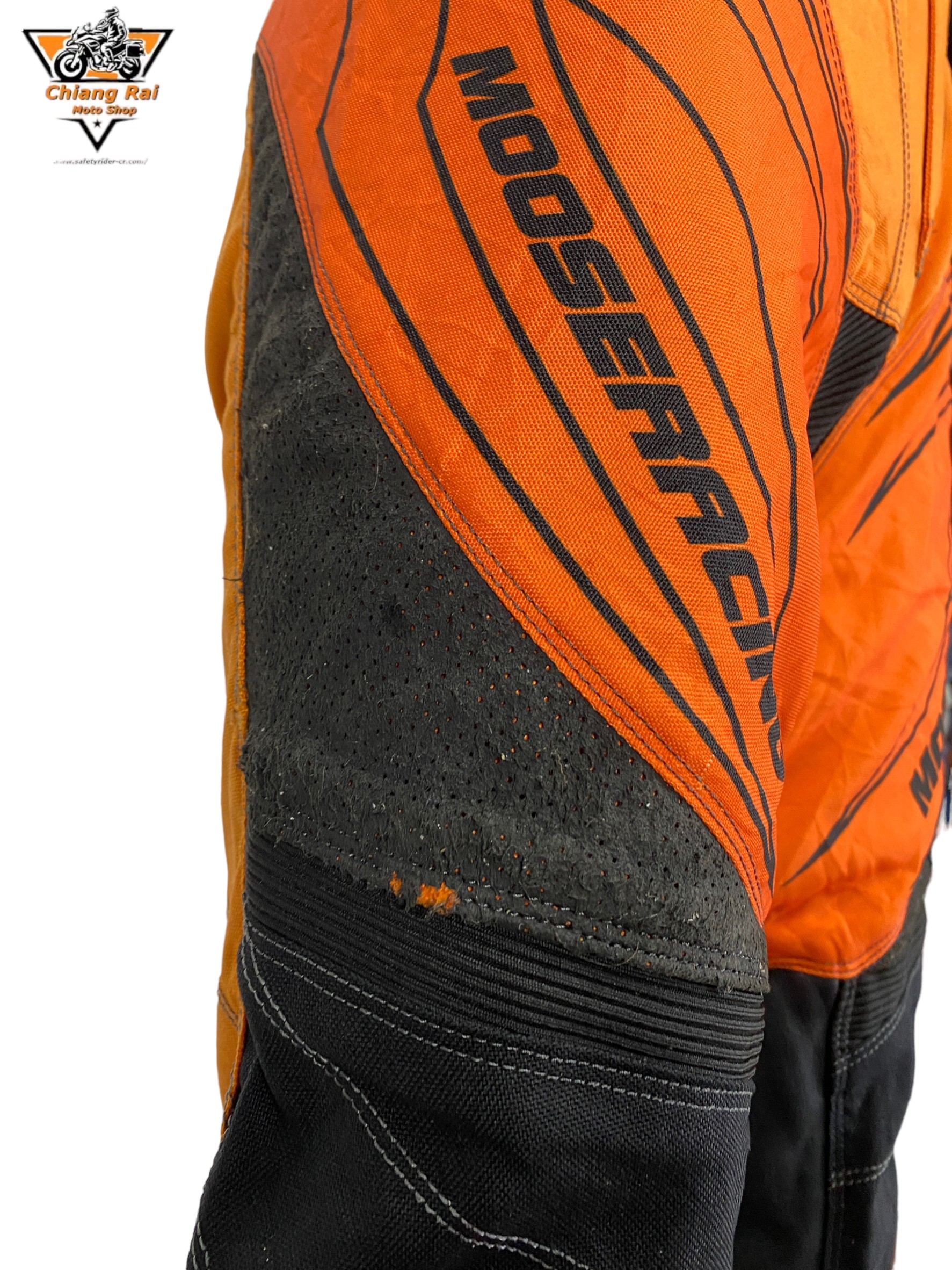 กางเกงขี่มอเตอร์ไซด์ ( มือสอง ) E&A 529: เอว 28-30" ยาว 24" **MOOSERACING**