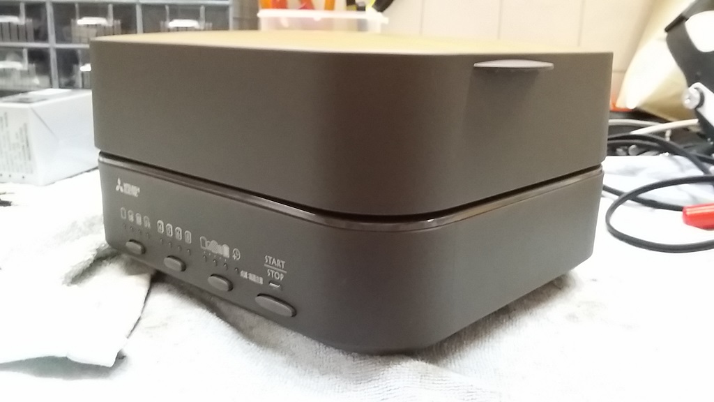 ซ่อมเครื่องปิ้งขนมปัง ยี่ห้อ Mitsubishi Electric รุ่น TO-ST1-T อาการเปิดไม่ติด