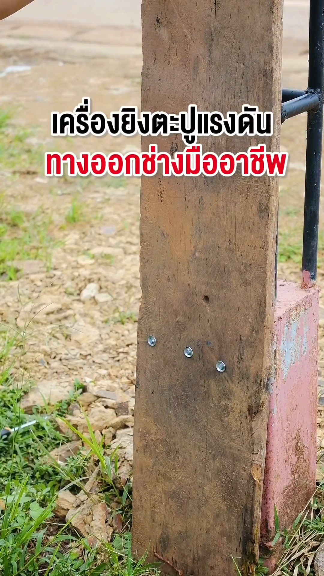 ตะปูเครื่องยิงดอก ตะปูแรงดันสูง 100 ตัว