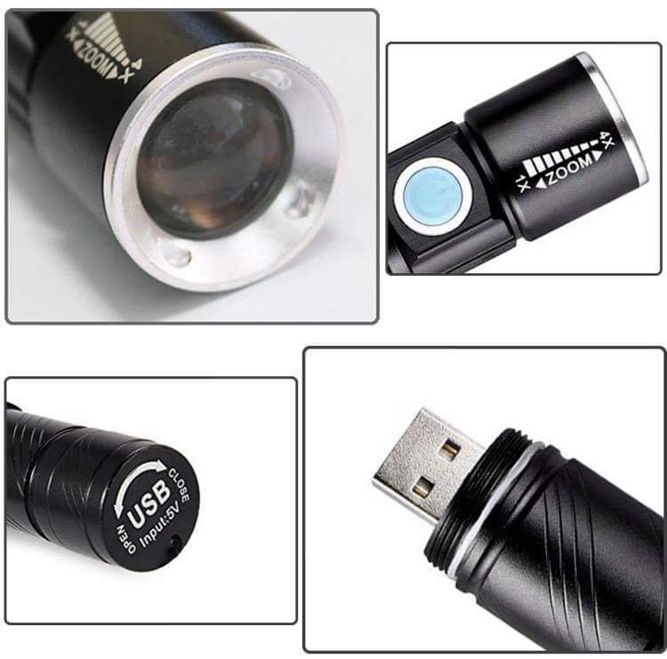 ไฟฉายสปอร์ไลท์ USB