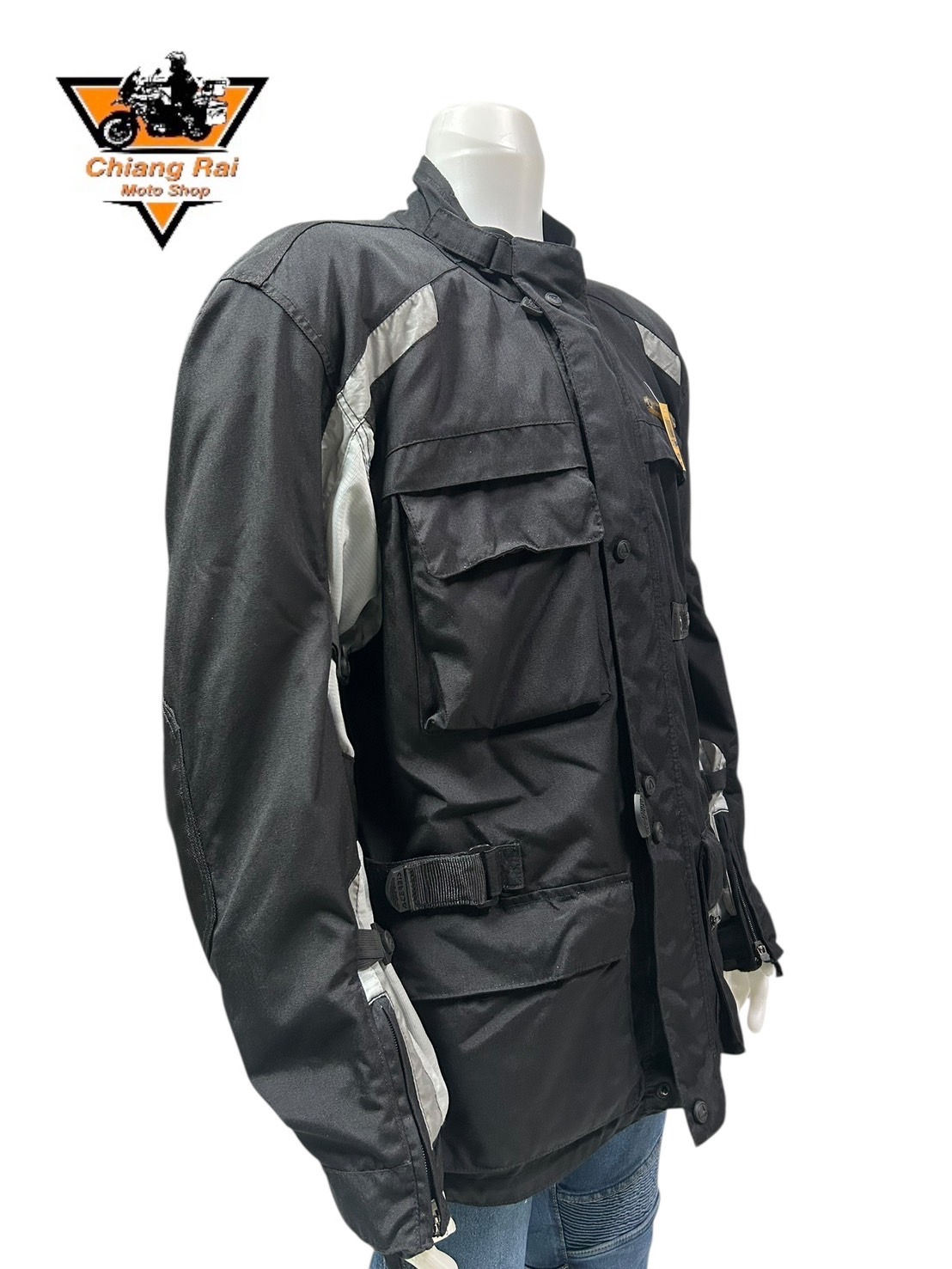 เสื้อขี่มอเตอร์ไซด์( มือสอง) RCTA 762 อก 48" ยาว 30 (L) **Acerbid**