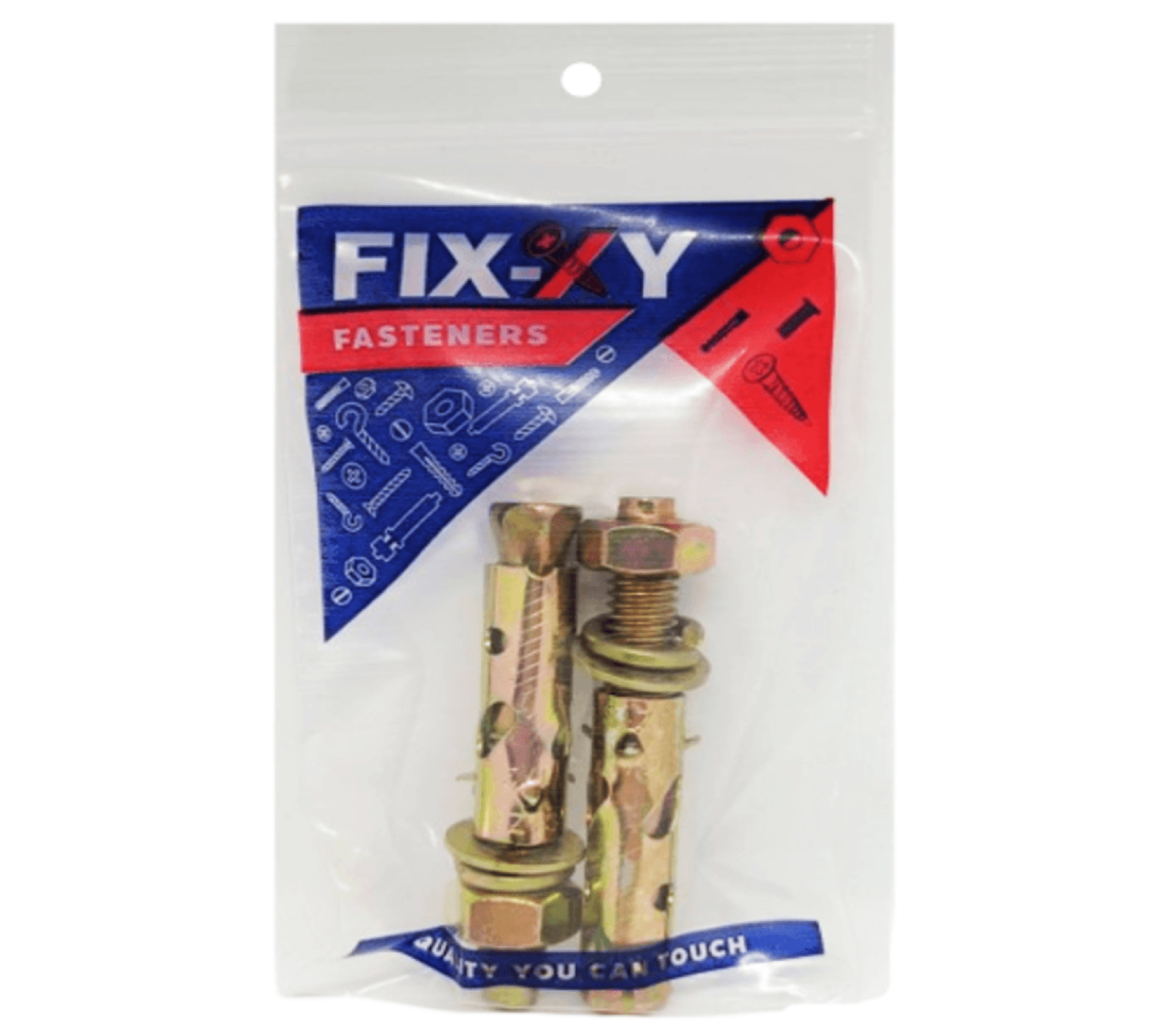 FIX-XY พุกเหล็ก 1/2 2ตัว/แพ็ค