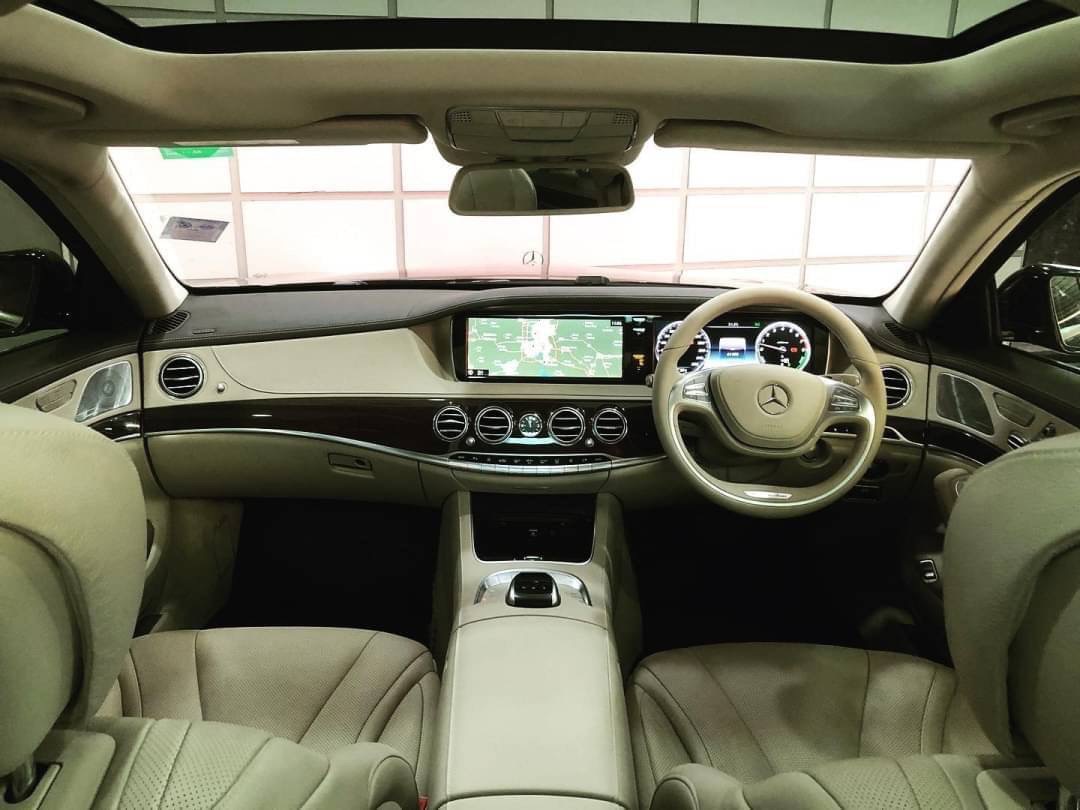Mercedes Benz S500e V6 3.0 Exclusive Plug-in Hybrid เบรคฟ้า ปี 2017