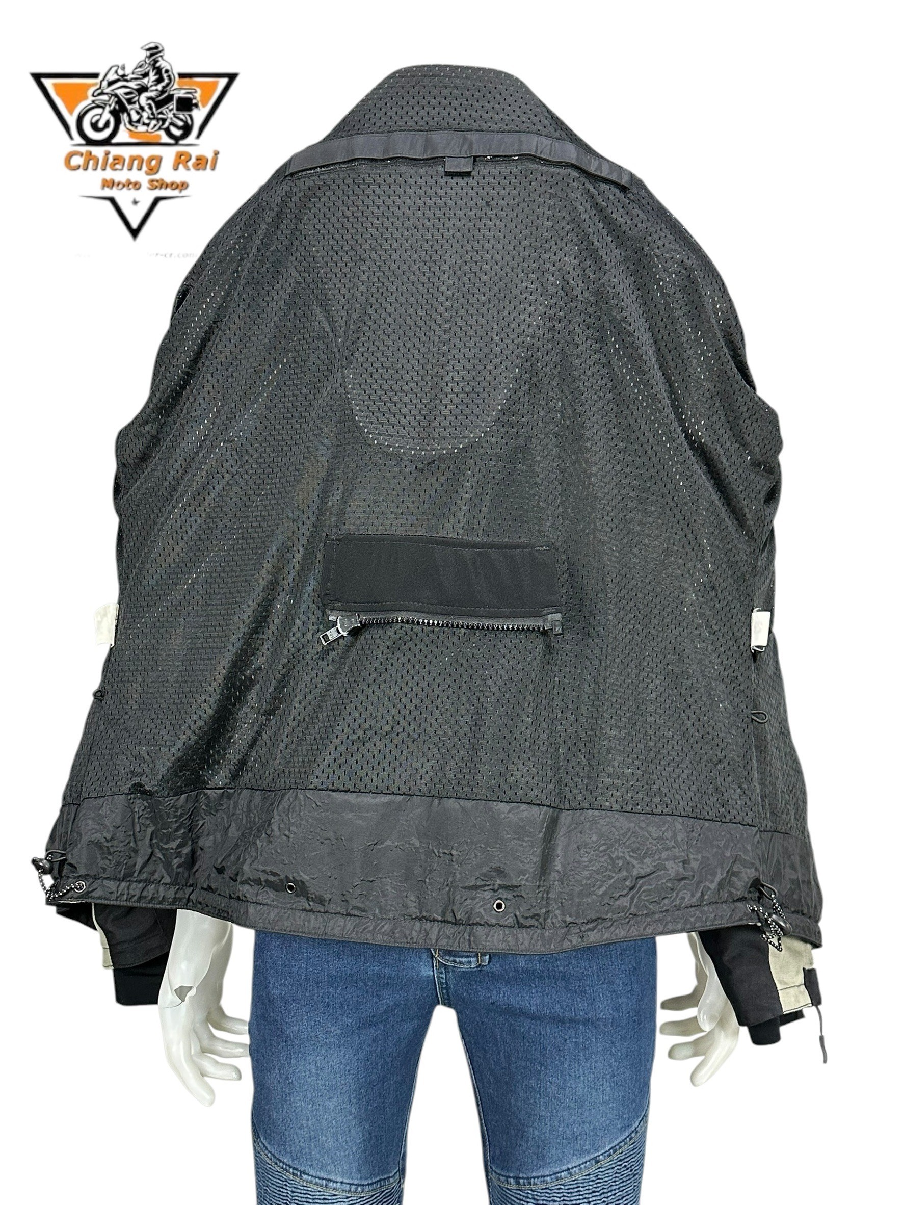 เสื้อขี่มอเตอร์ไซด์( มือสอง) RCTA 692 อก 56" ยาว 29 (2XL) **CYCLE SPIRT**