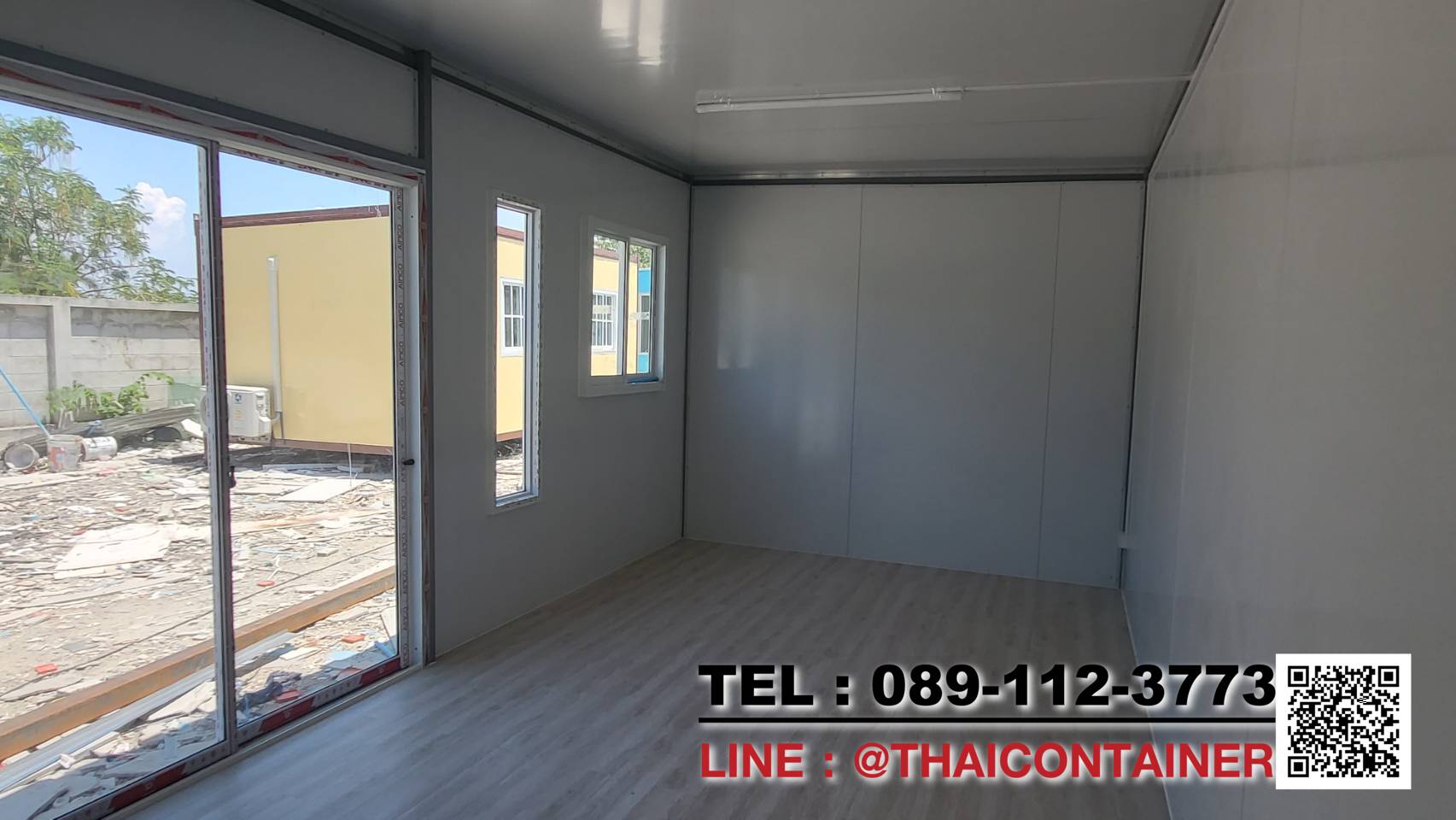 ตู้ออฟฟิต ผนัง สำเร็จรูป 3x6ม.