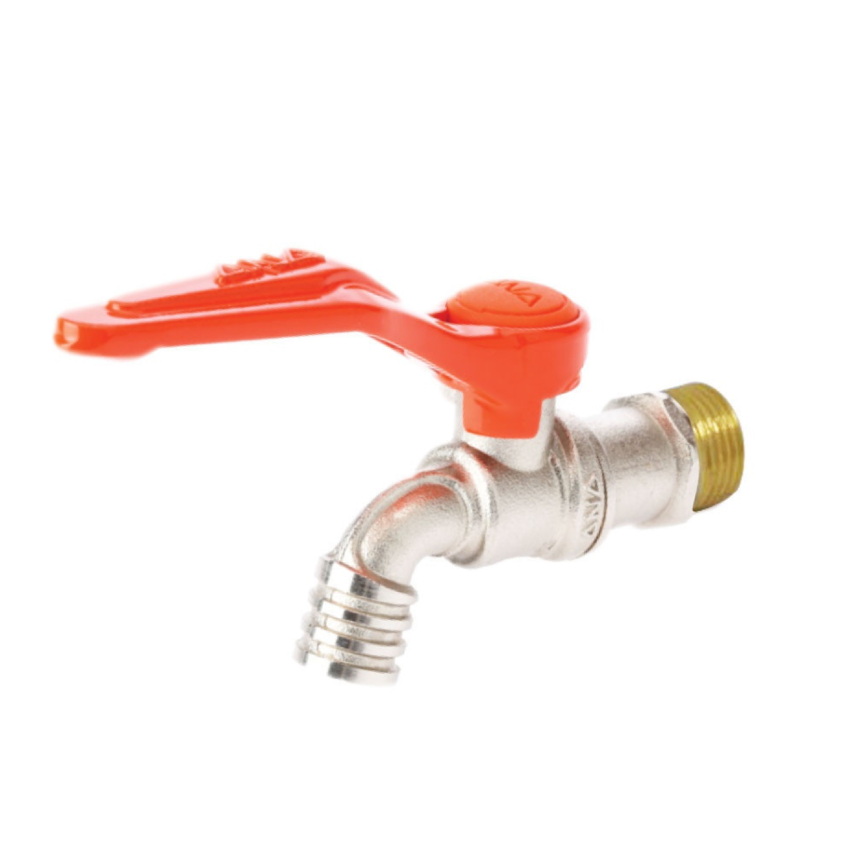 ANA ก๊อกบอล จริงใจ 1/2" รุ่น C109 สีส้ม