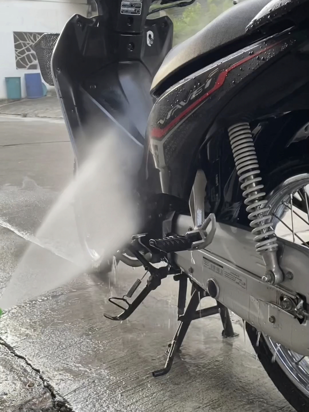 เครื่องฉีดน้ำแรงดันสูงมีล้อ ยี่ห้อ Tenya รุ่น QXJ-22