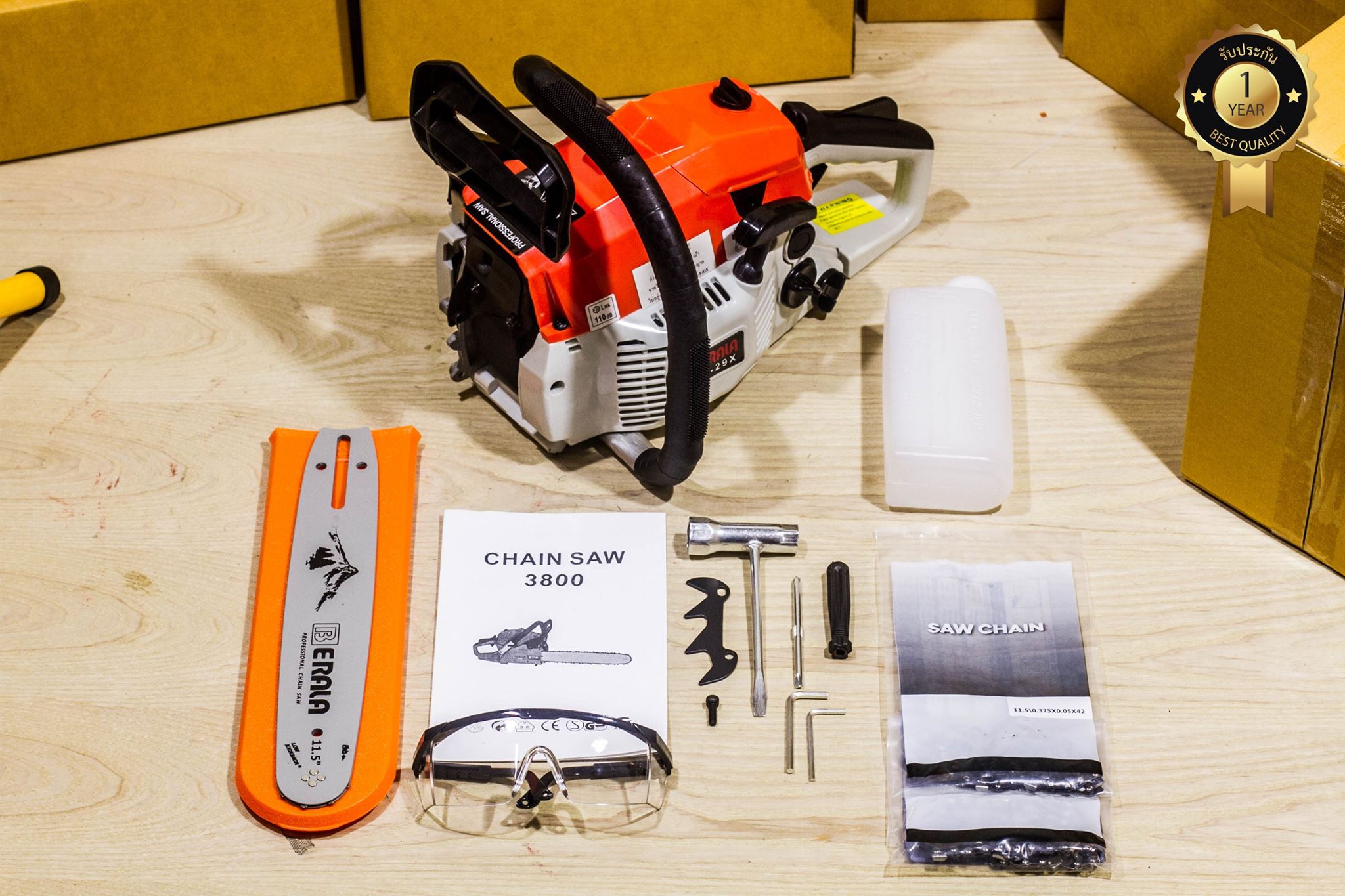 BERALA เลื่อยยนต์ BL-29X 11.5 บาร์ 2 จังหวะ ฟรี โซ่ 2 เส้น