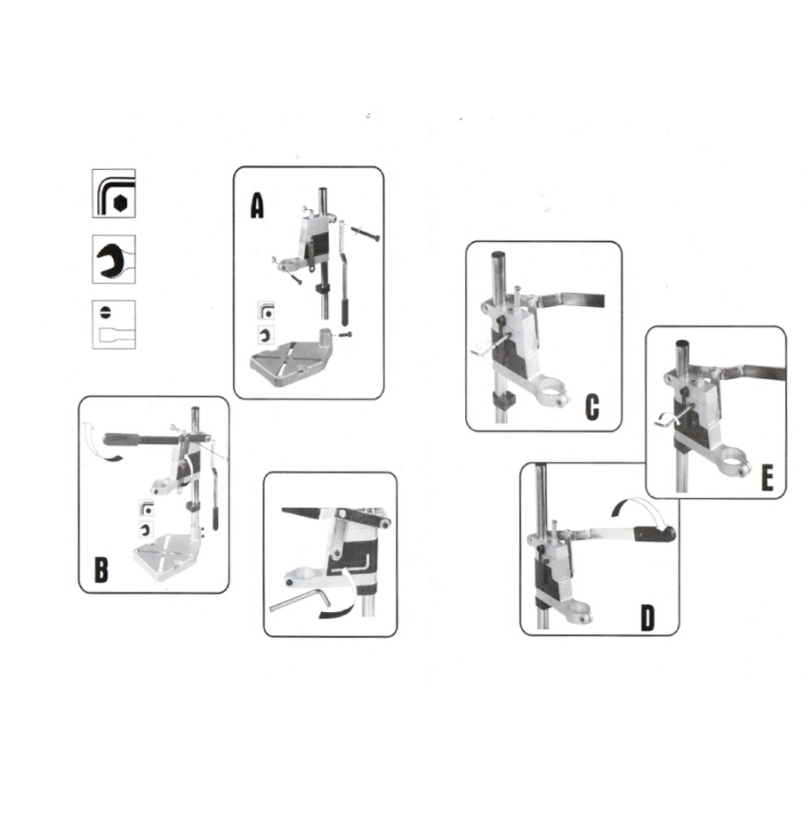 แท่นจับสว่านมือ BERALA BL-6109