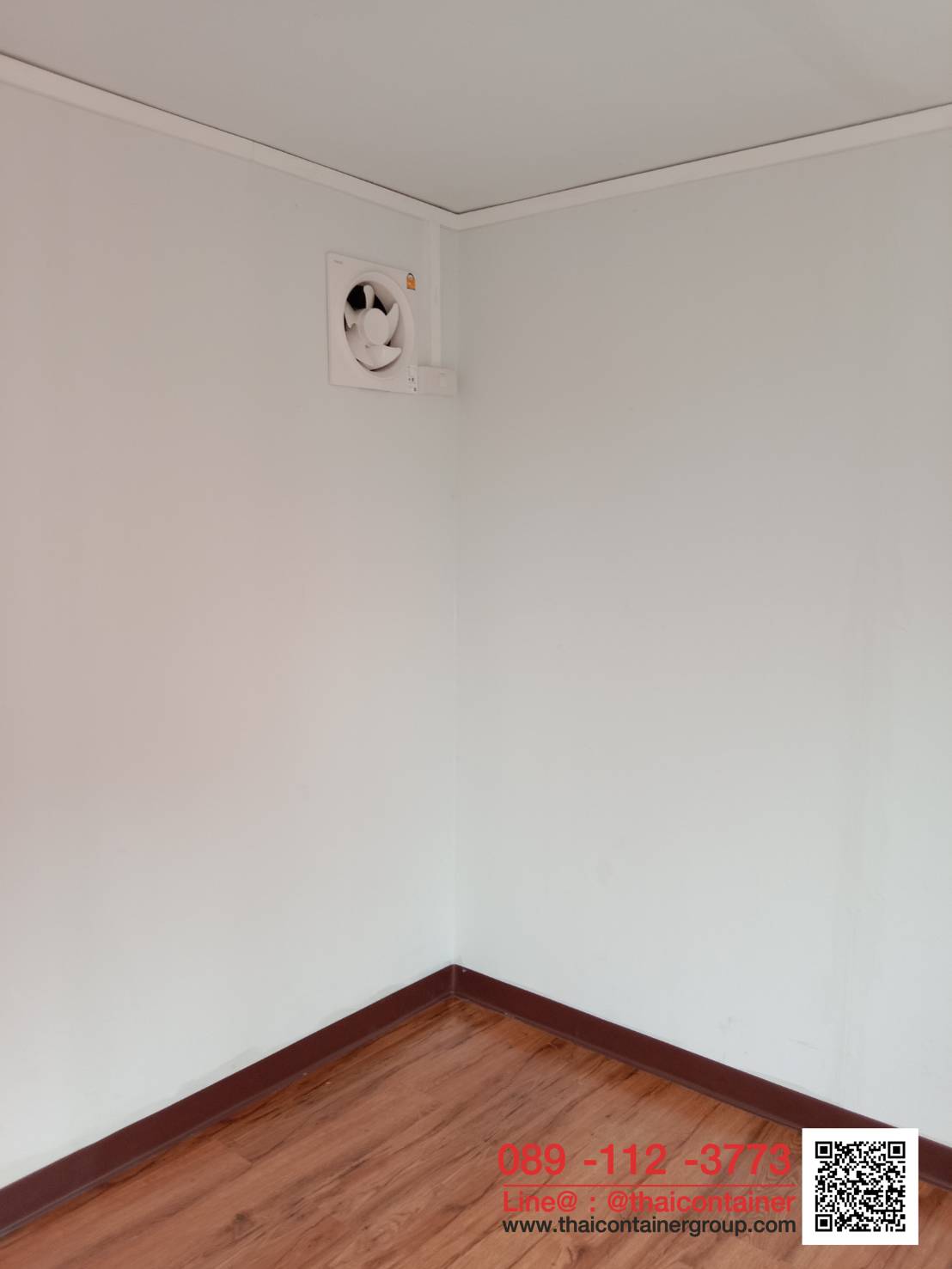 ตู้คอนเทนเนอร์ เหล็กแท้ เกรดส่งออก สำนักงานกั้น 2 ห้อง