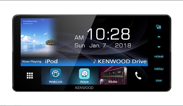 เครื่องเล่นติดรถยนต์ 2 Din Kenwood DDX718WBT