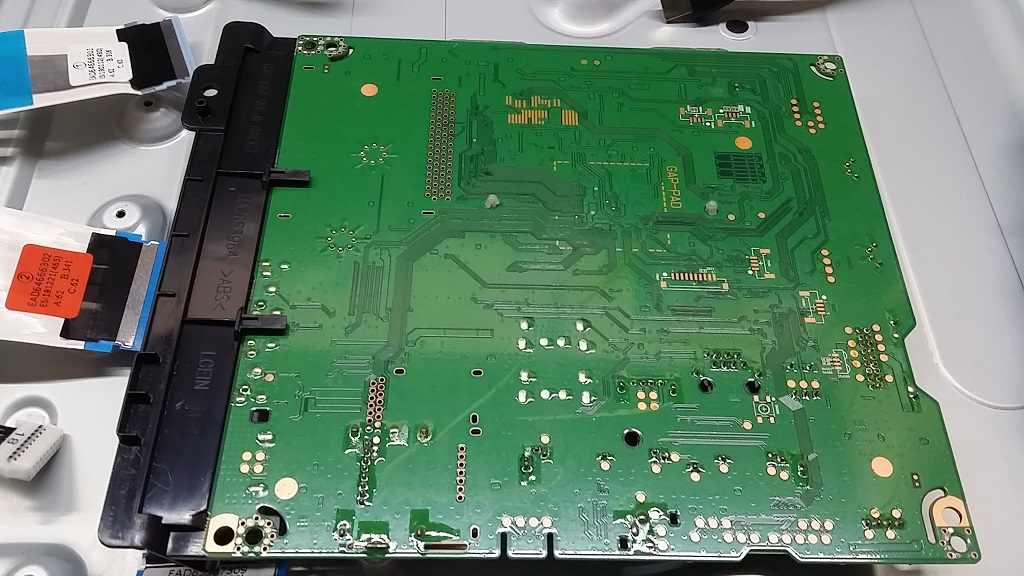 ซ่อมโทรทัศน์ LCD-TV ยี่ห้อ LG รุ่น 55UK6500PTC อาการเครื่องไม่ทำงาน