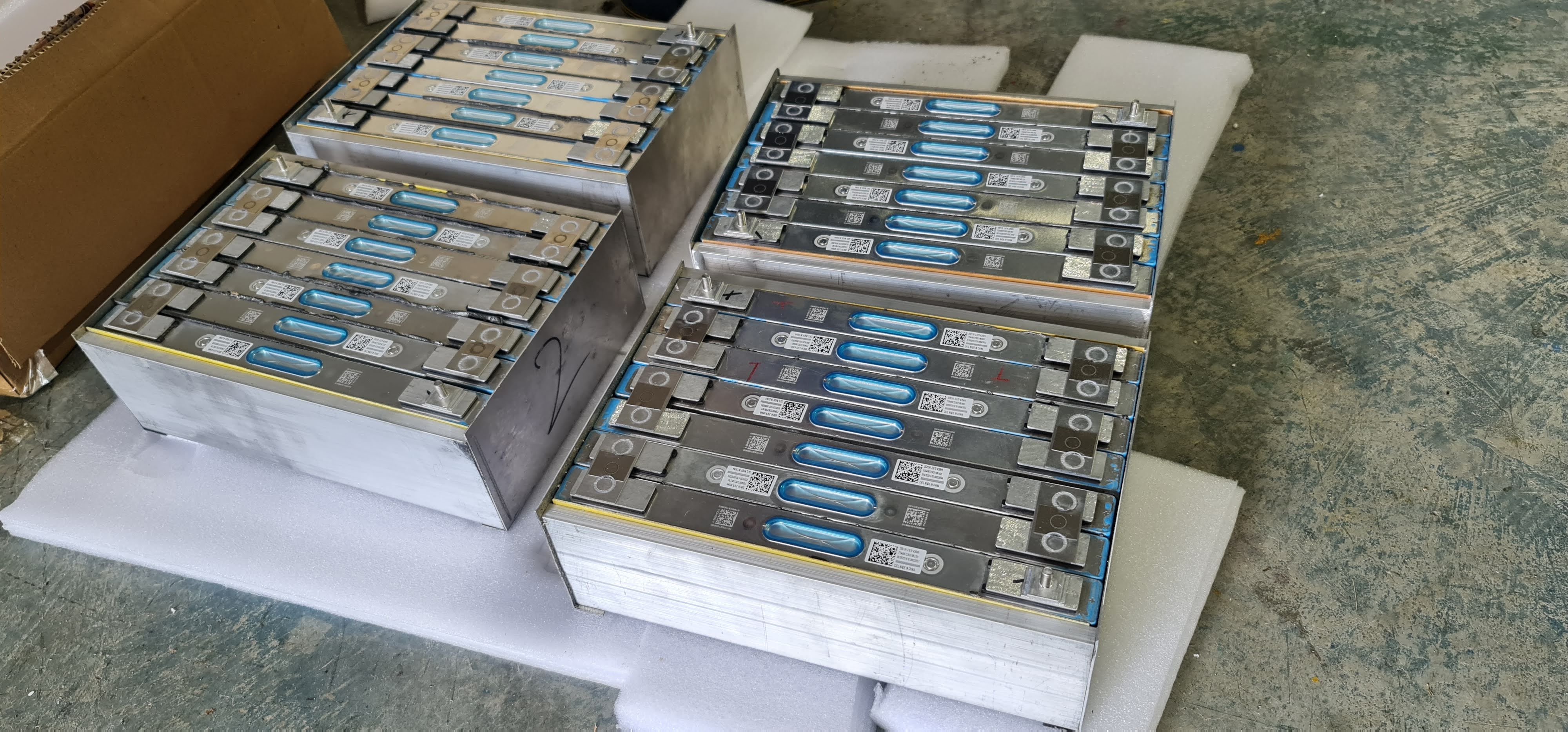 BMW ix3 lithium battery NMC 811 prismatic cell 3.7v 117Ah แบตเตอรี่ bmw ix3