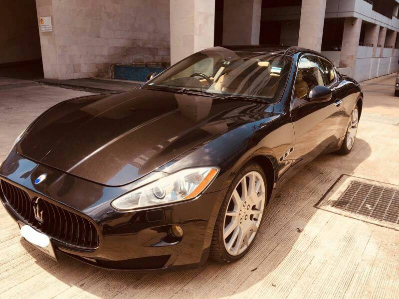 Maserati Granturismo Coupe ปี 2008 สีดำ