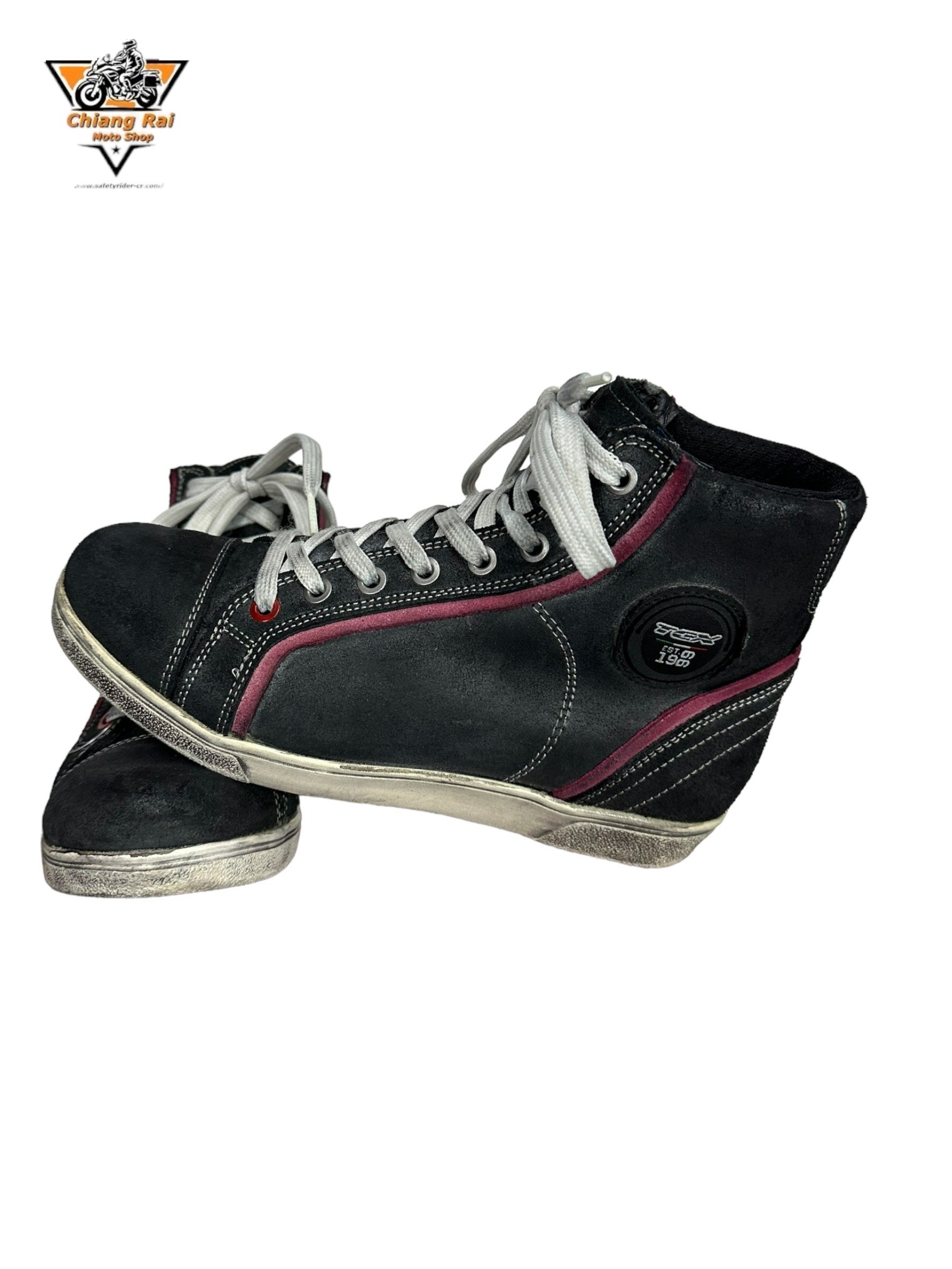 รองเท้าขี่มอเตอร์ไซด์( มือสอง) RCBS-489 Size ขนาดจากป้าย 37:EUR / 4:UK / 23.3:Cm.(TCX)