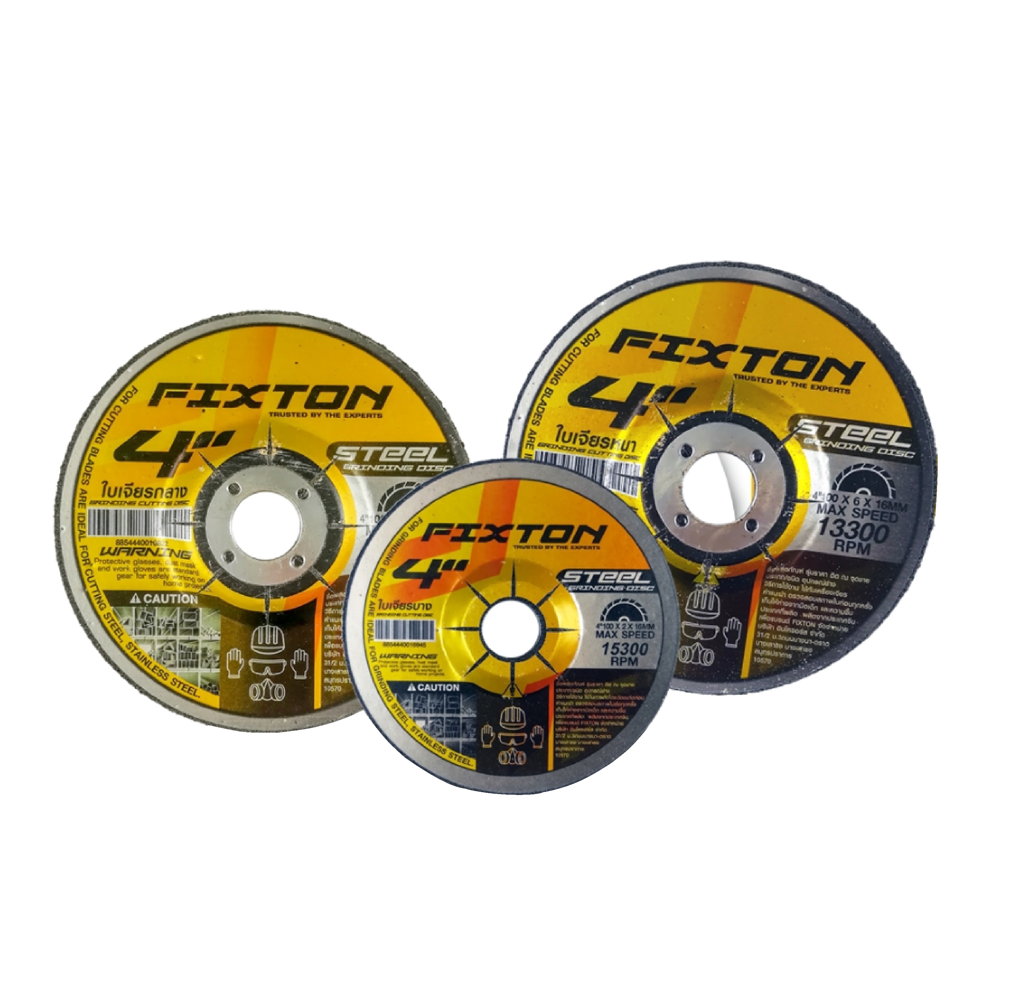 ใบเจียรกลาง 4" FIXTON