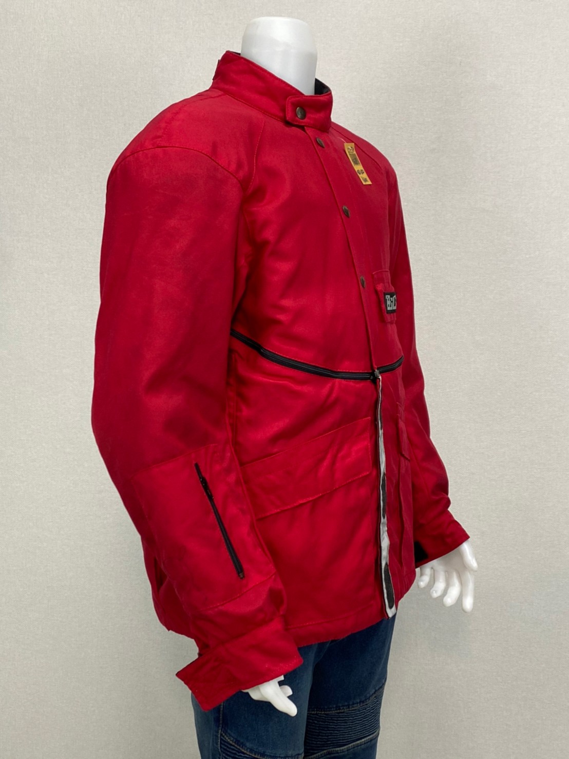 เสื้อขี่มอเตอร์ไซด์( มือสอง) RCTA 168 อก 48" ยาว 30" ยี่ห้อ**BIGI** (ไม่มีการ์ดหลัง)