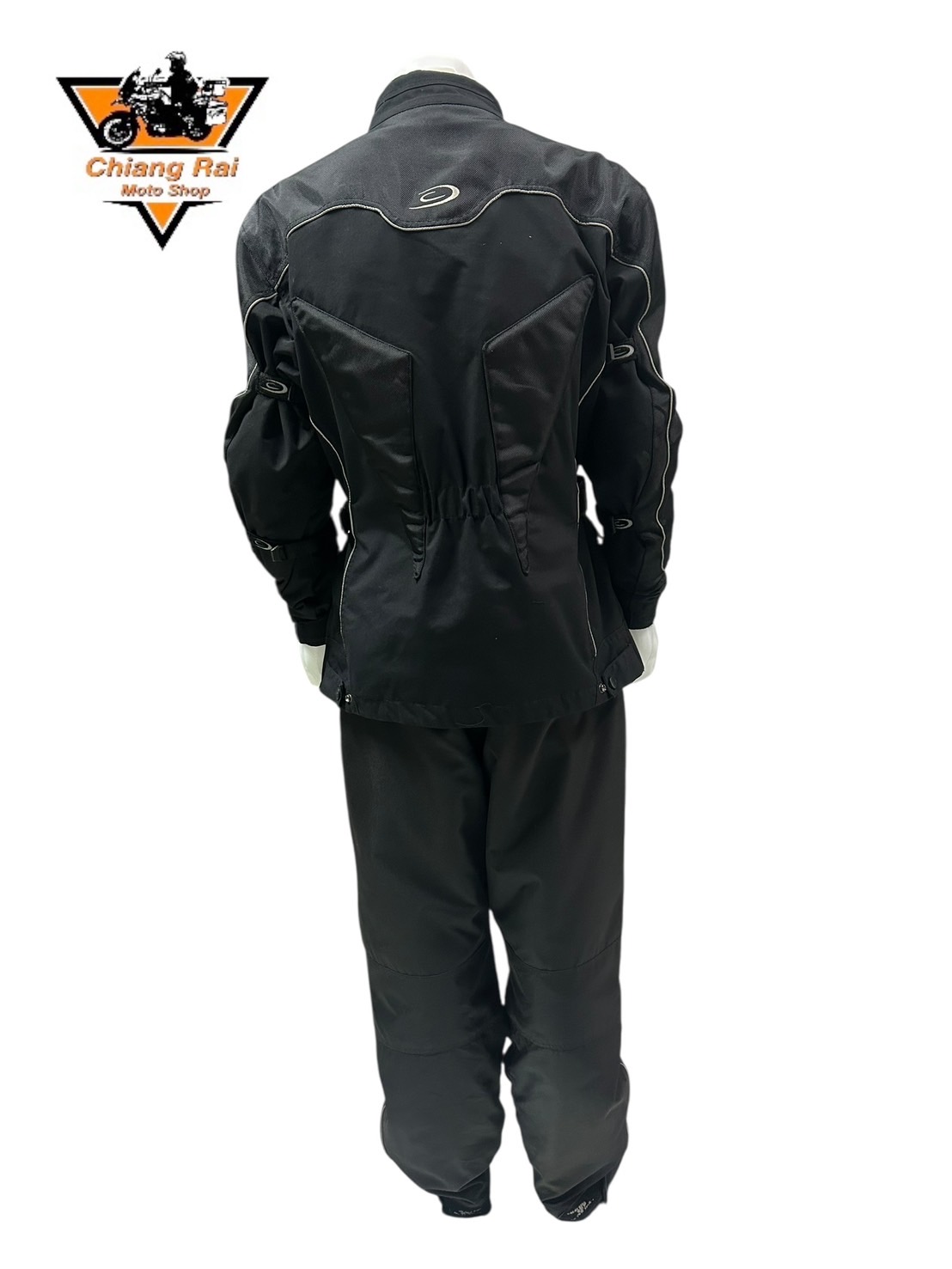 ชุดสำหรับขี่มอเตอร์ไซด์ (มือสอง) SET 036 ชุดทัวริ่ง เสื้อการ์ด + กางเกง ยี่ห้อ*CraneRoad*