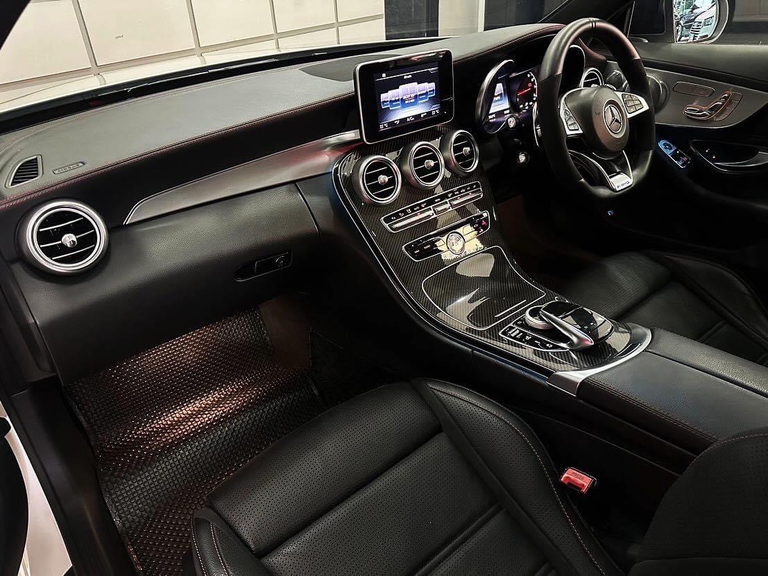 Mercedes Benz C43 Coupe AMG 3.0 V6 Bi-Turbo 4 Matic ปี 2018