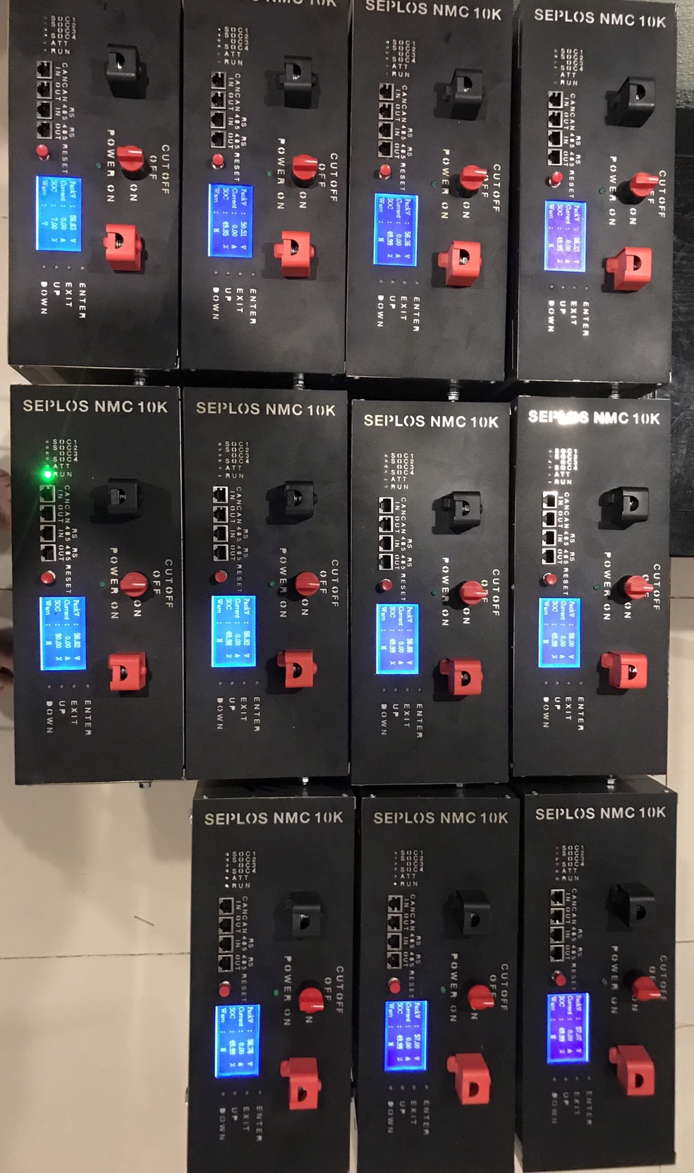 แบตเตอรี่ 100kw 48v CATL NMC 811