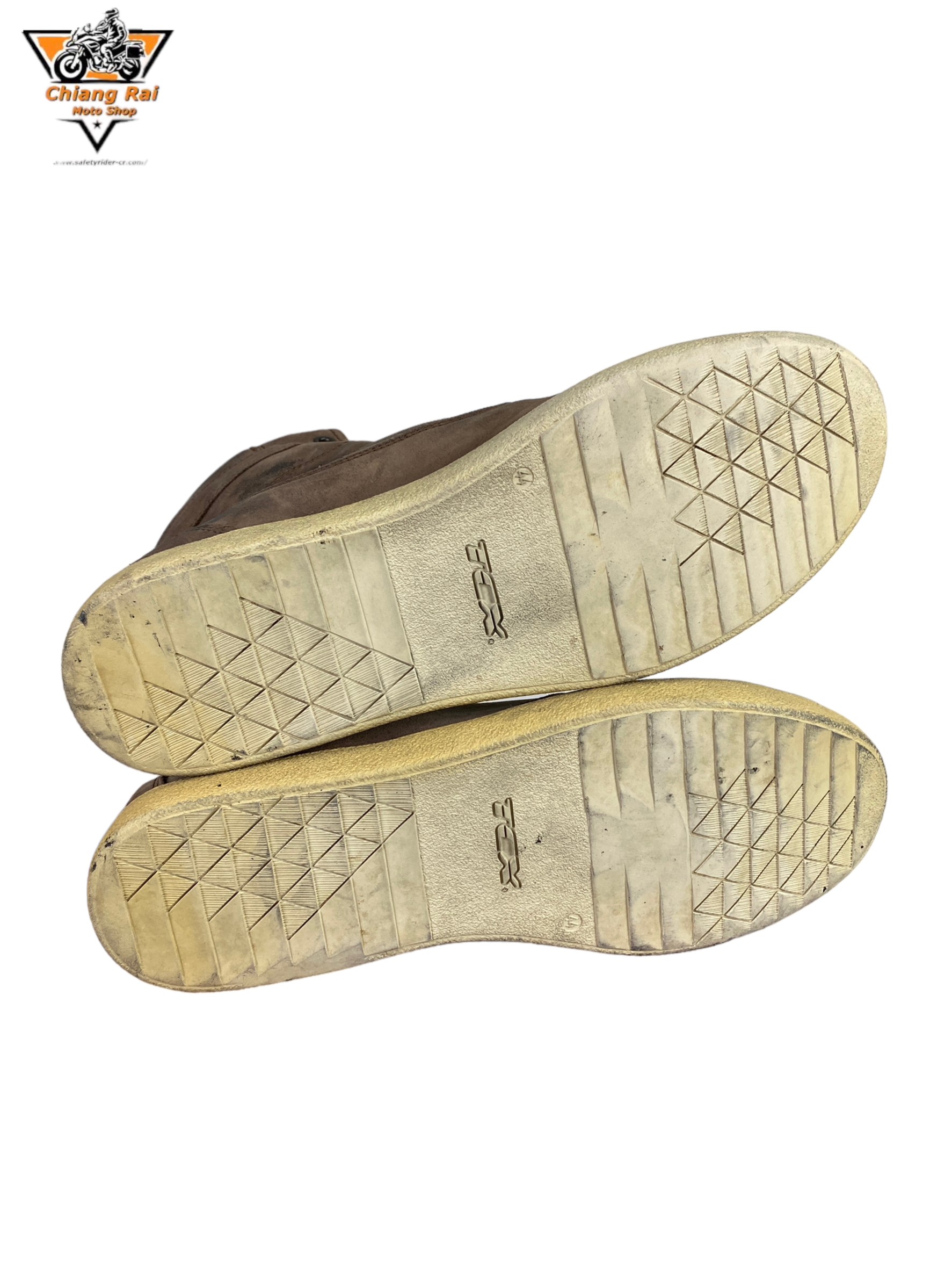 รองเท้าขี่มอเตอร์ไซด์( มือสอง) RCBS-107 Size ขนาดจากป้าย 44:EUR / 9:UK / 27.1:Cm.(TCX)