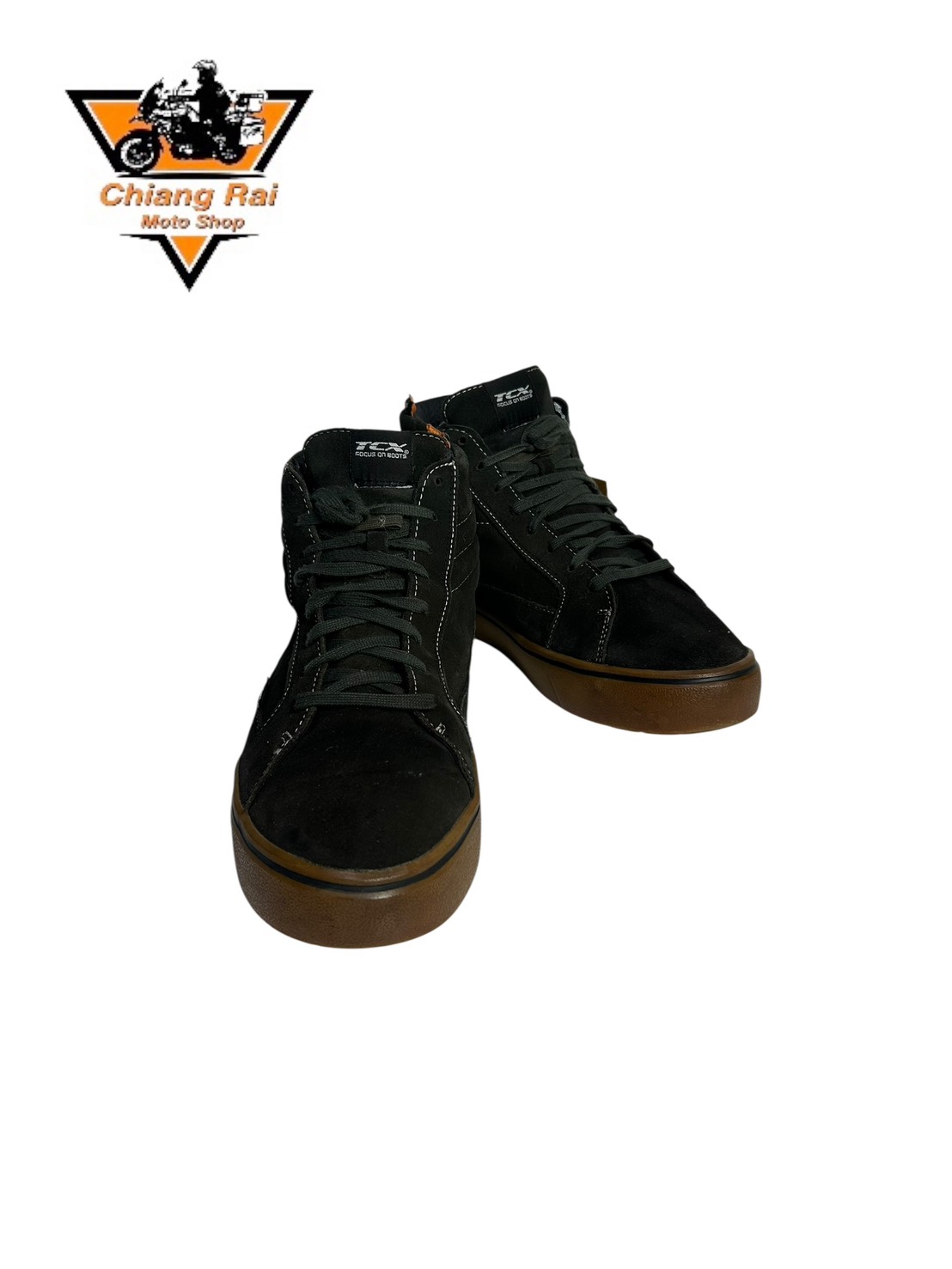 รองเท้าขี่มอเตอร์ไซด์( มือสอง) RCBT-116 Size ขนาดจากป้าย 42:EUR / 8:UK / 26.5:Cm.(TCX)