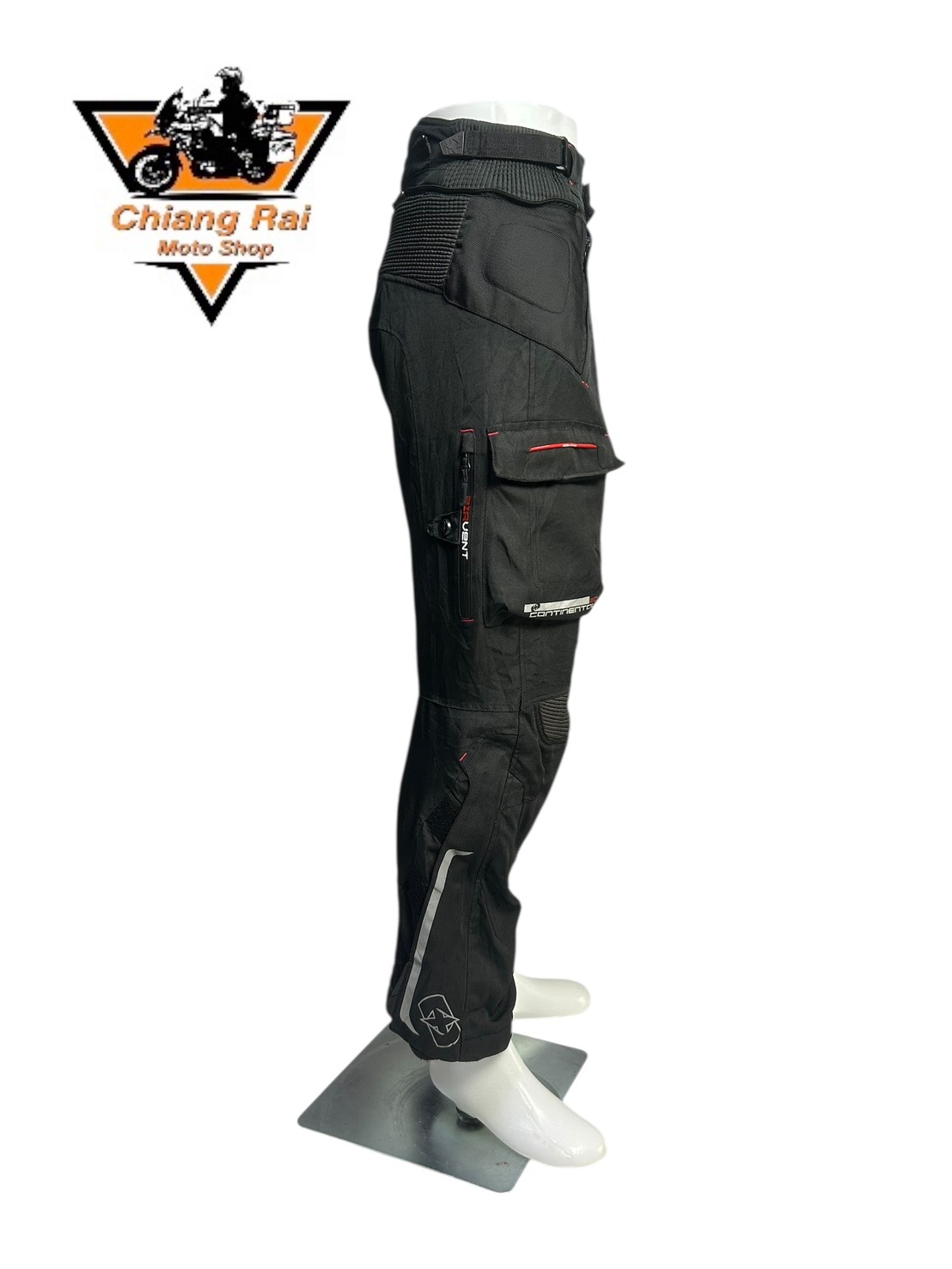 กางเกงขี่มอเตอร์ไซด์ ( มือสอง ) PTCR 297 : เอว 40" ยาว 30" Oxford