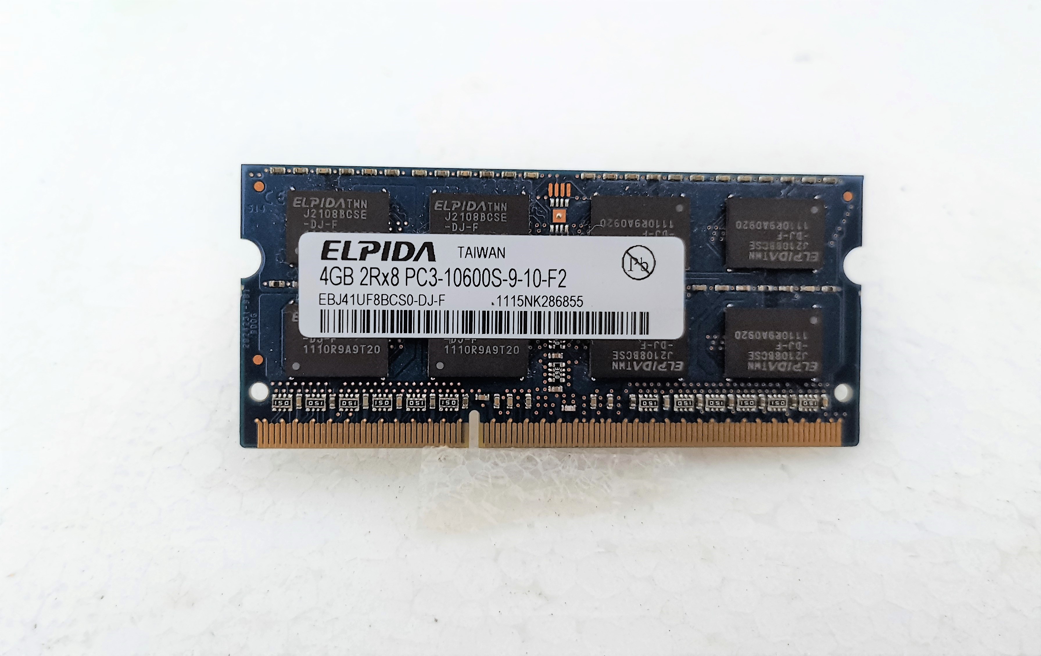 Ram NoteBook Elpida DDR3 4G Bus1333 16ชิพ