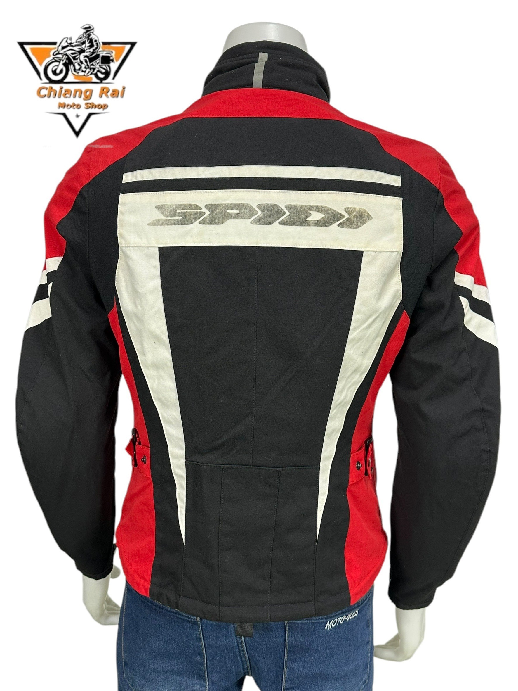 เสื้อขี่มอเตอร์ไซด์( มือสอง) RCSA 941 : อก 40" ยาว 23" (S) **Spidi**