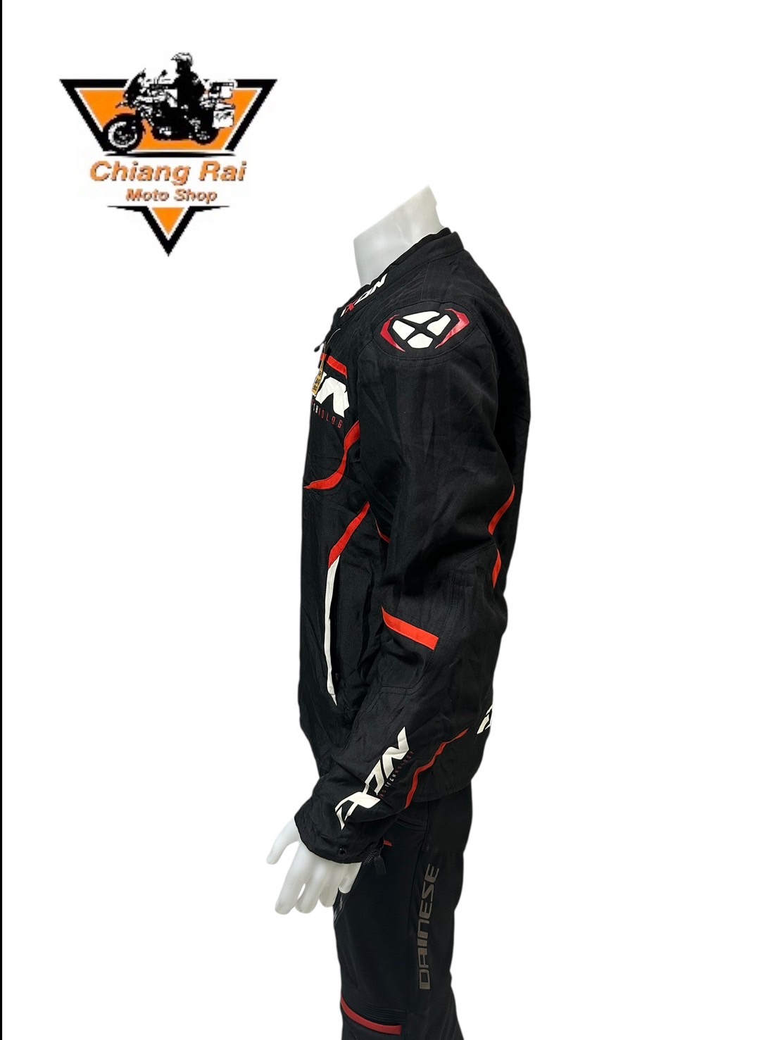 เสื้อขี่มอเตอร์ไซด์( มือสอง) CRSB 043 : อก 46" ยาว 25" (L) **Ixon**