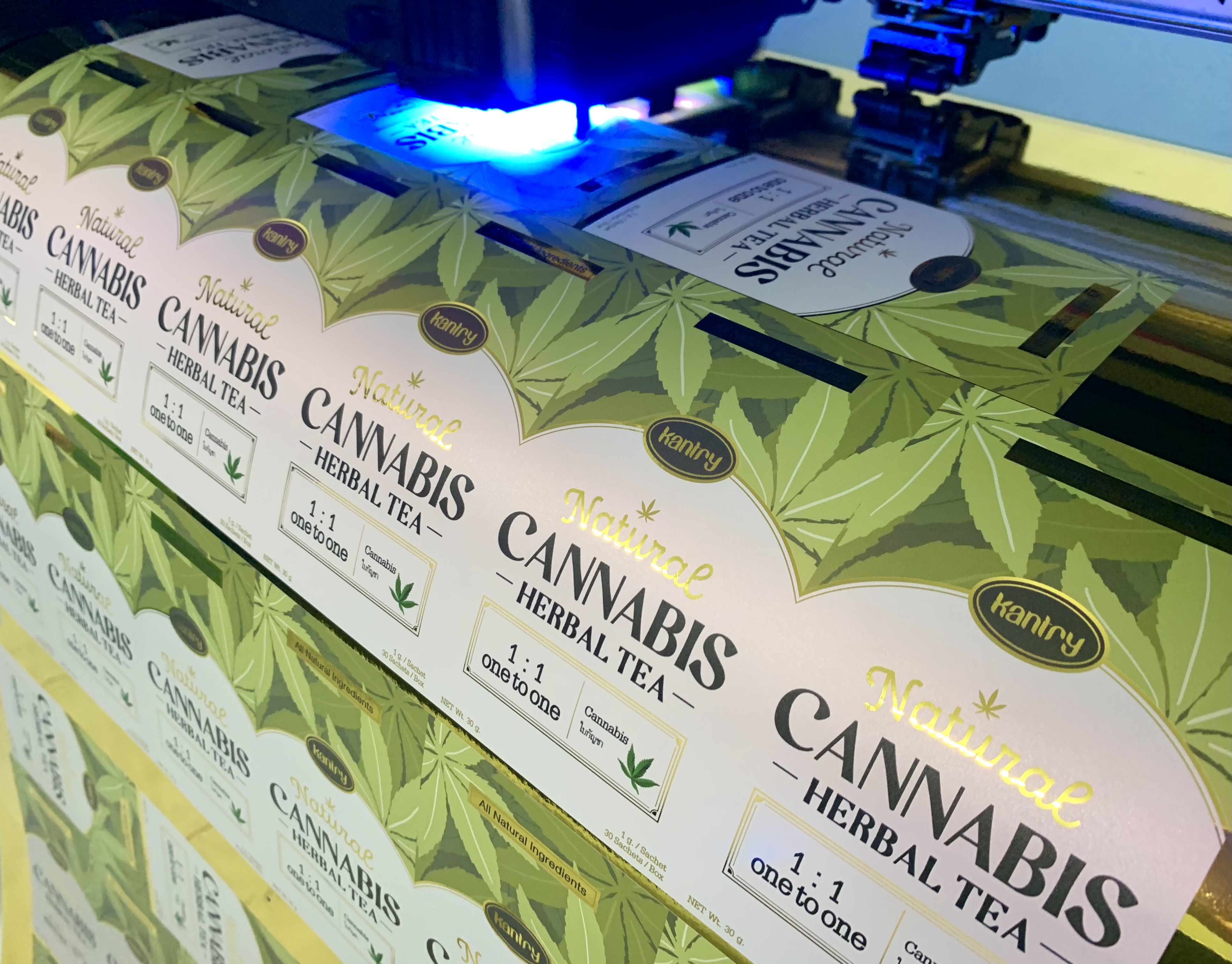 สติ๊กเกอร์ฉลากสินค้าฟรอยทอง ฟอยล์