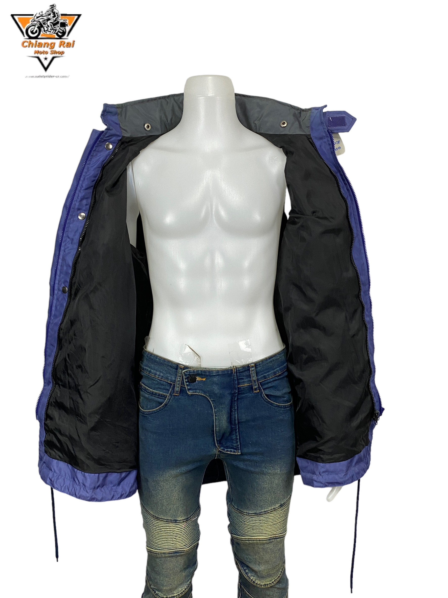 เสื้อขี่มอเตอร์ไซด์( มือสอง) RCTA 473: อก 52" ยาว 30" (XL) **UVEX**