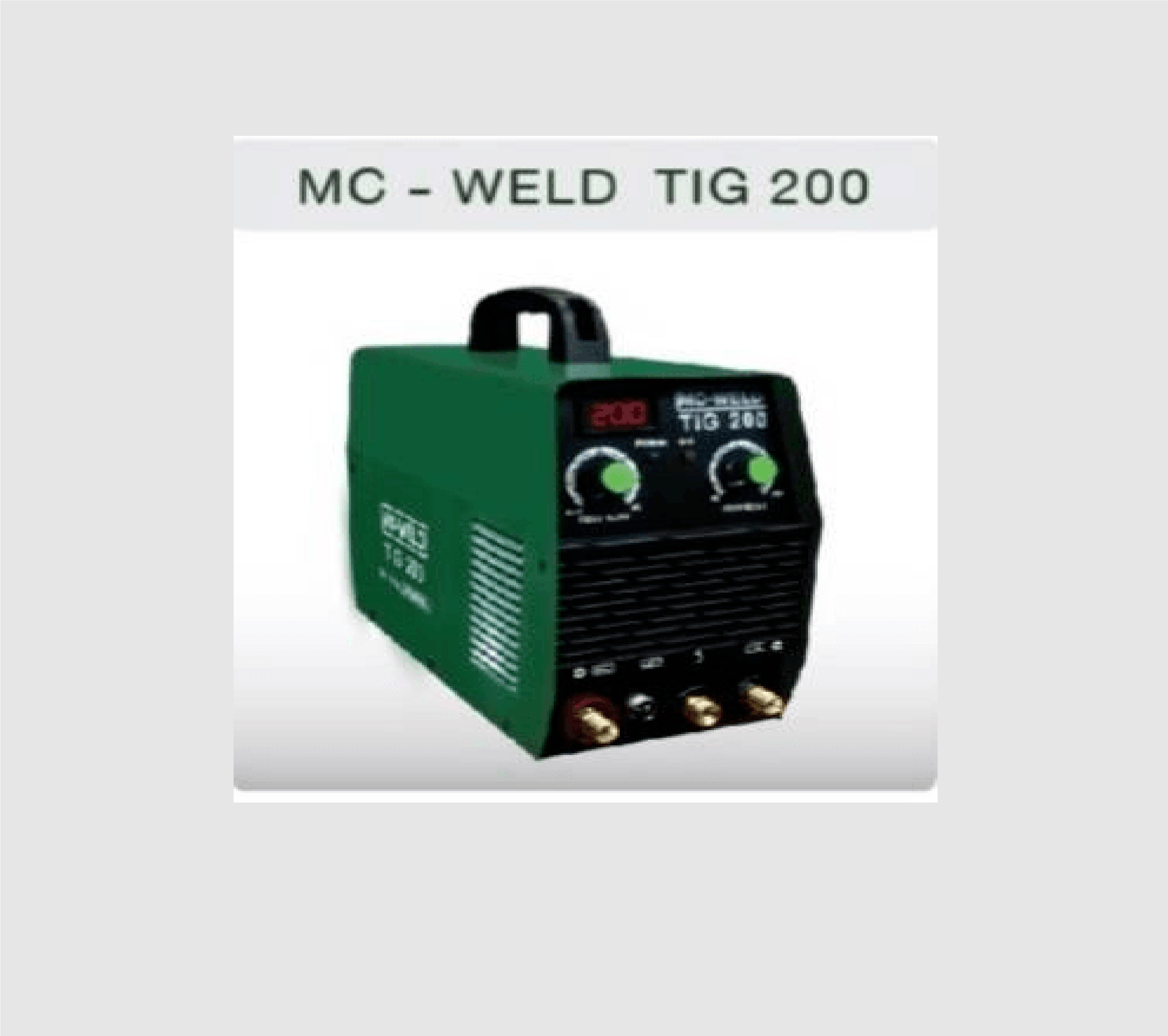 เครื่องเชื่อมไฟฟ้า TIG MC-WELD TIG 200 LONGWELL