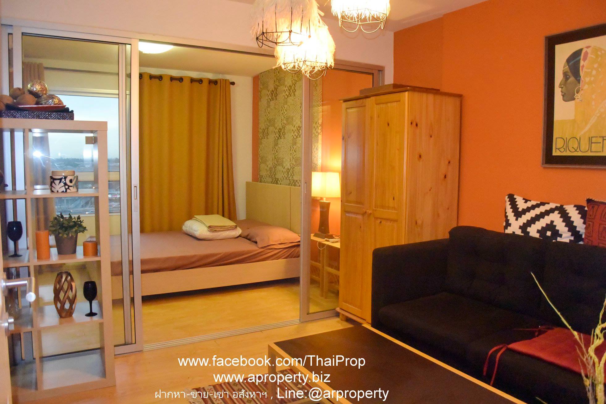 ขาย D Condo รัตนาธิเบศร์ พร้อมสัญญาเช่า ห้องตัวอย่างสวยมาก