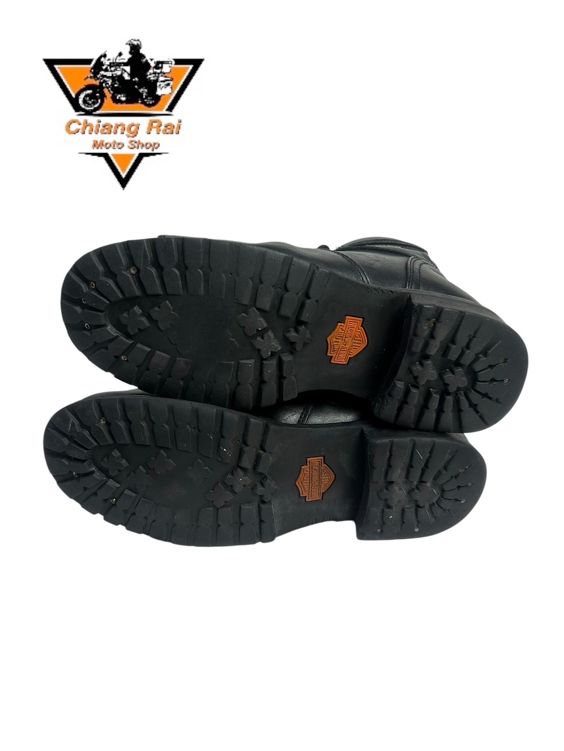 รองเท้าขี่มอเตอร์ไซด์( มือสอง) RCBT-102 Size ขนาดจากป้าย 45:EUR / 10.5:UK / 28.5:Cm.(Harley-Davidson)