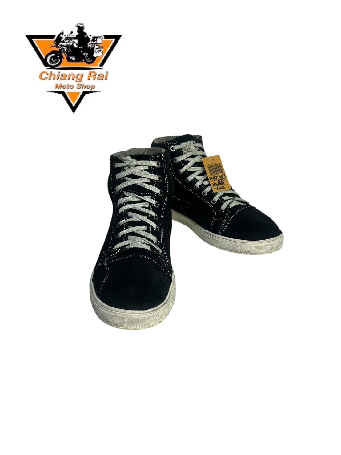 รองเท้าขี่มอเตอร์ไซด์( มือสอง) RCBT-103 Size ขนาดจากป้าย 453:EUR / 9:UK / 27.5:Cm.(FLM)