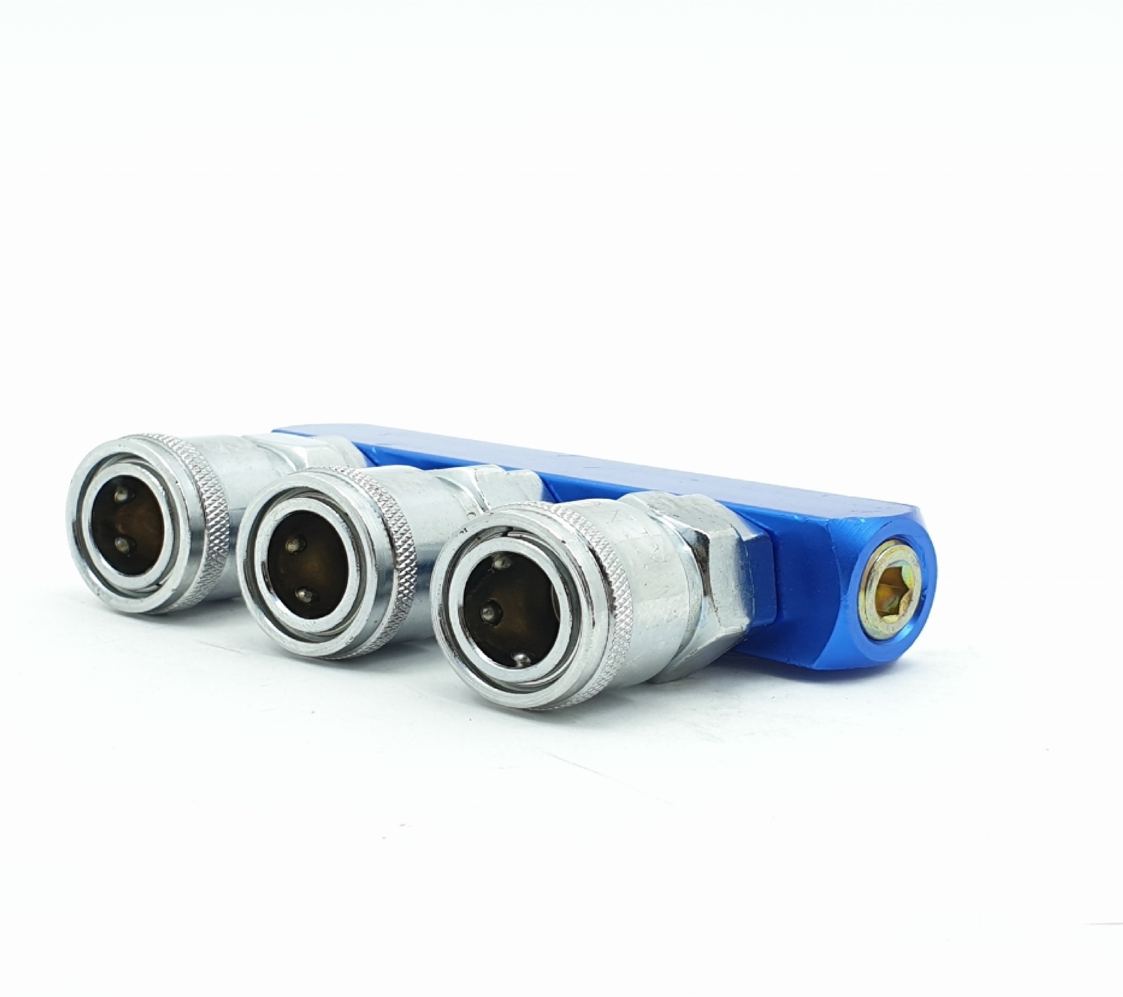 KING ข้อต่อลมตรง 3 ทาง