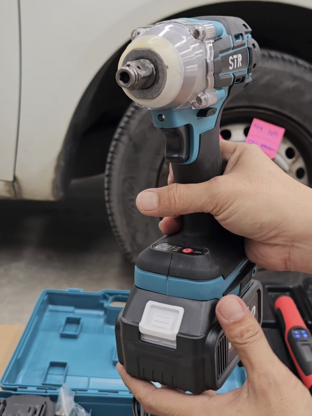 บล็อกแบตไร้สาย STR 21V แบตก้อน 2 ก้อน