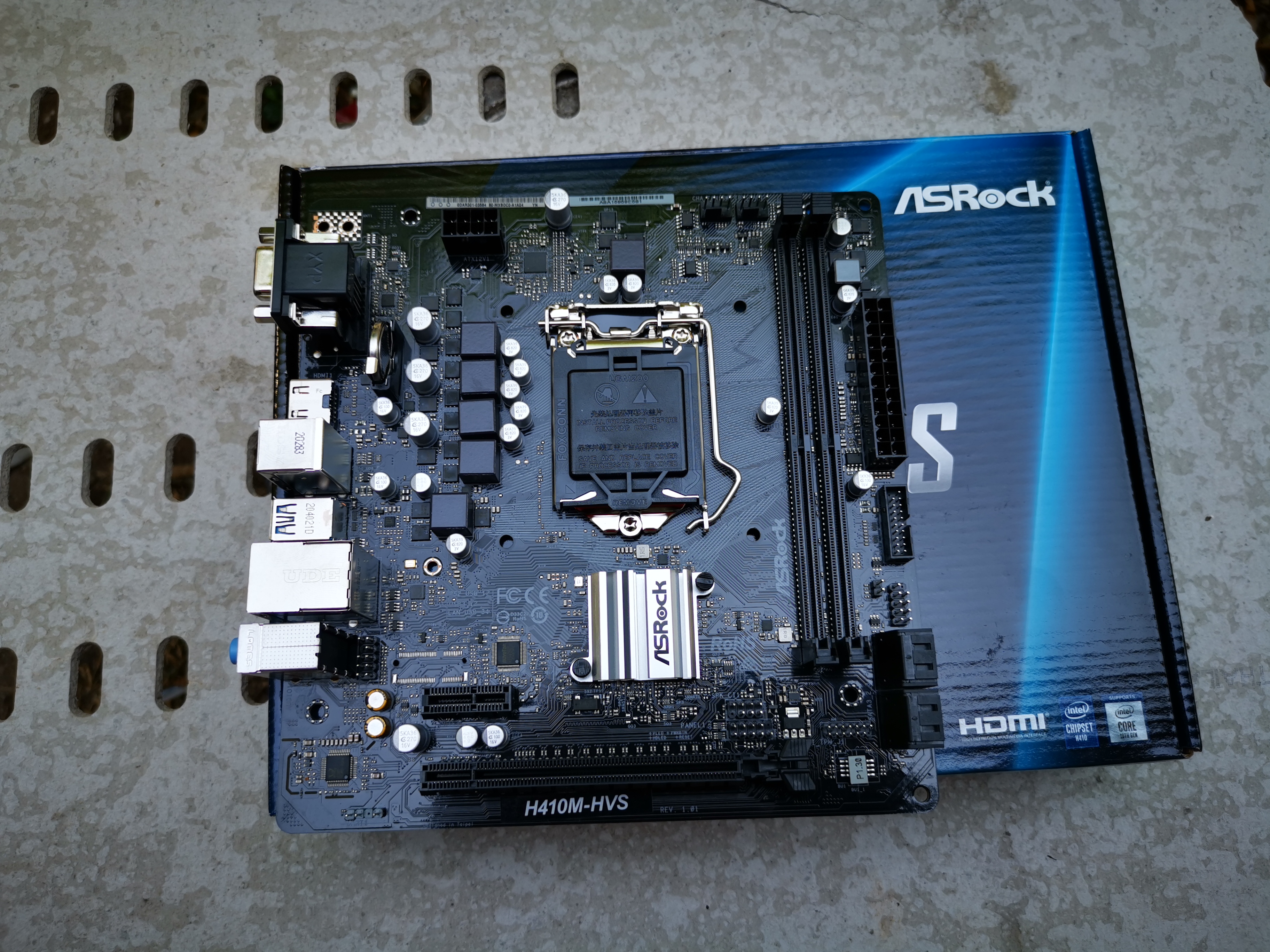 ASROCK H410M HVS