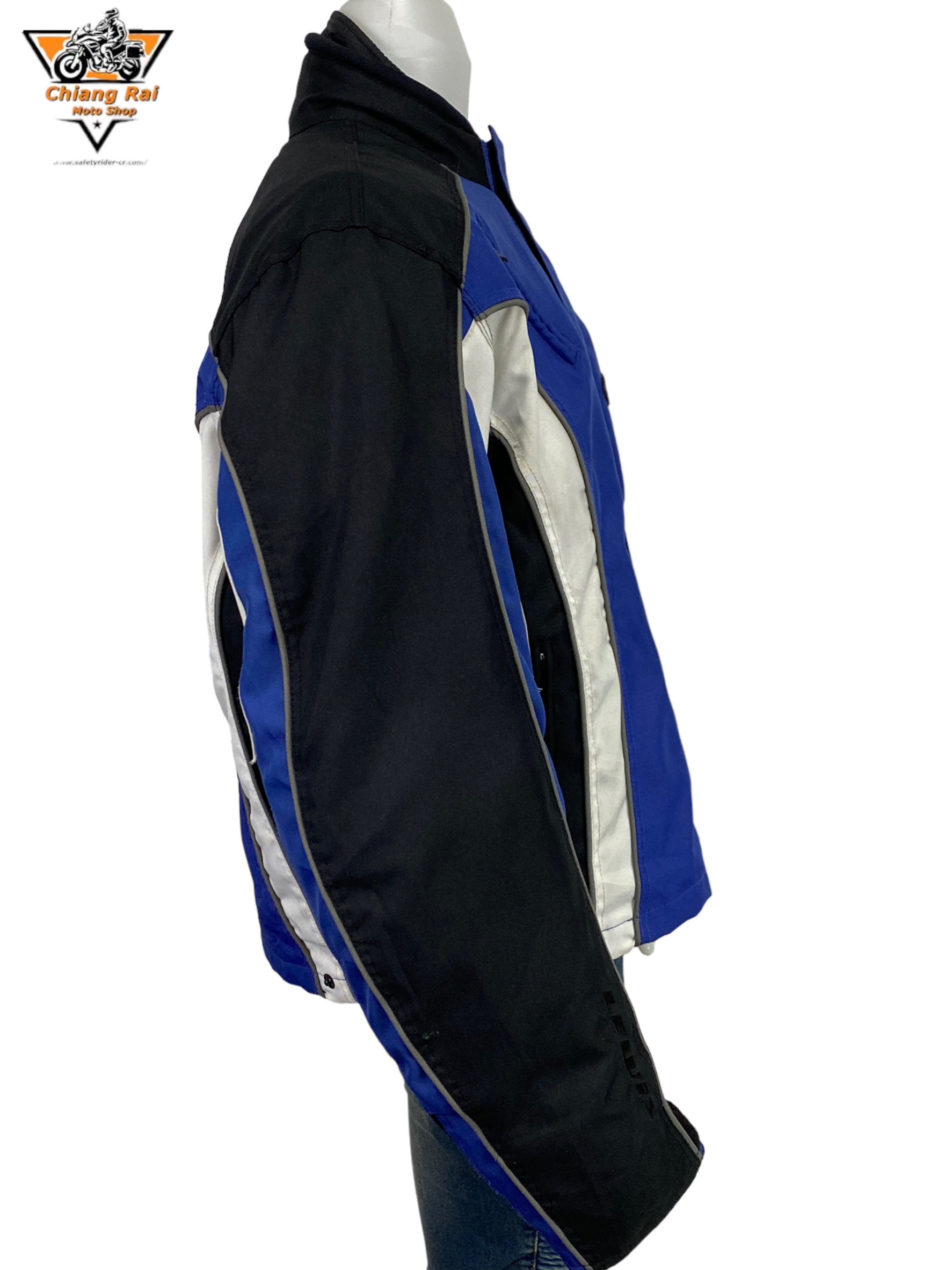 เสื้อขี่มอเตอร์ไซด์( มือสอง) RCSA 702: อก 50" ยาว 25" (XL)**LELUIS**