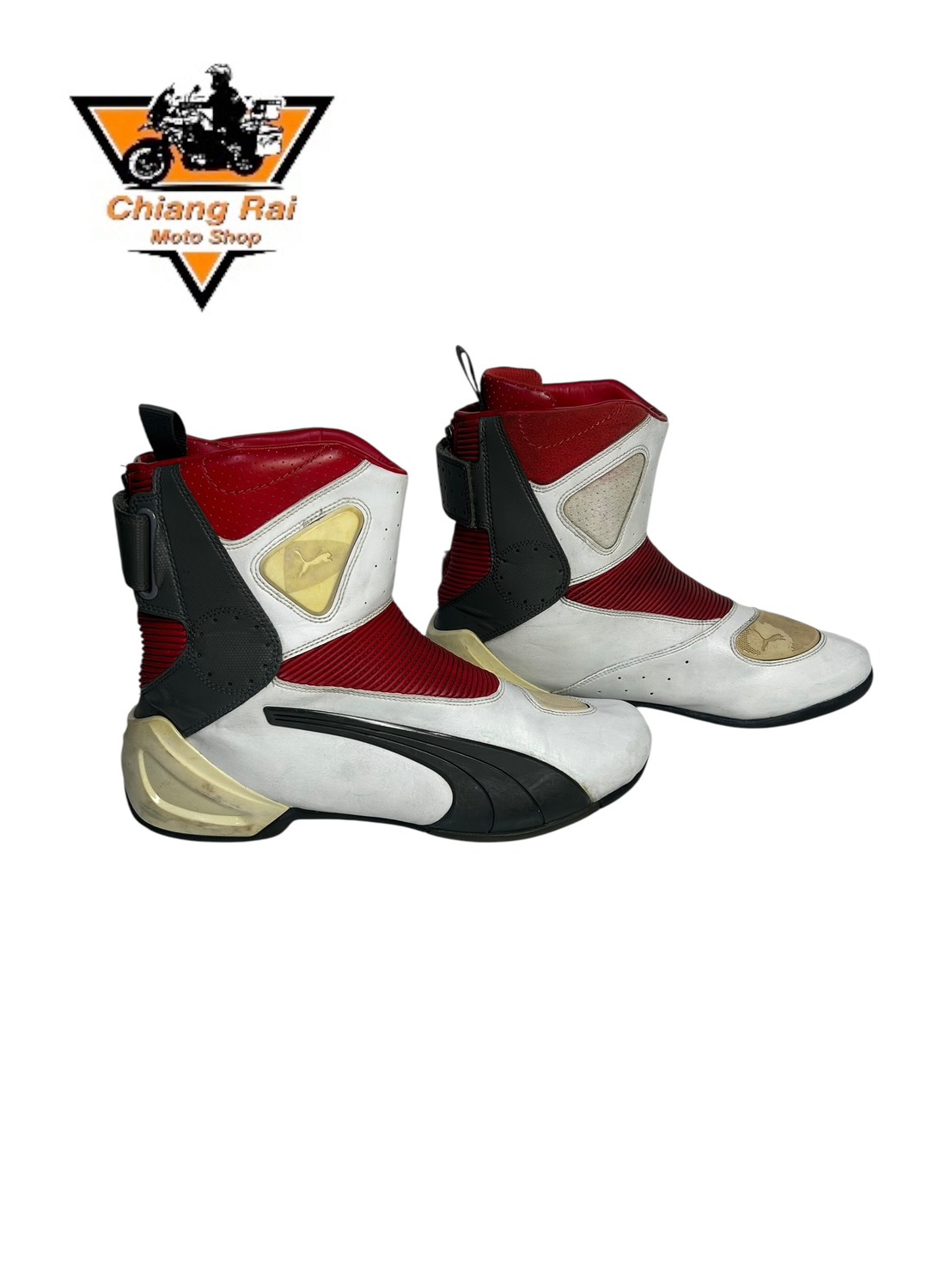 รองเท้าขี่มอเตอร์ไซด์( มือสอง) RCBT-135 Size ขนาดจากป้าย 45:EUR / 10.5:UK / 28.5:Cm.(PUMA)